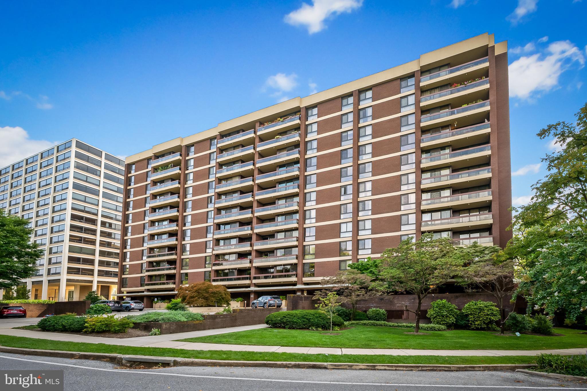 Let it snow! Let it snow! Let it snow! If you lived at Winthrop House unit 803, your car would be fully protected from the elements and you would not be scraping cars or shoveling snow! Wonder views of snowflakes falling from high in the sky eighth floor unit.  Updated Kitchen and bathrooms, open easy floor plan and tons of closet space. Freshly painted and ready to go. Comprehensive condominium fee includes all utilities. Outdoor pool, exercise room, party room and guest suites make 4100 so easy to enjoy! Thoughtful long term staff meet and greet and take some of the hassle out of everyday living. Covered garage parking for rainy, hot or blustery and cold weather. Oh so user friendly for Baltimore Museum of Art, Charles Village, Hopkins Campus, Sherwood Gardens. Enjoy and embrace all Winthrop home has to offer!