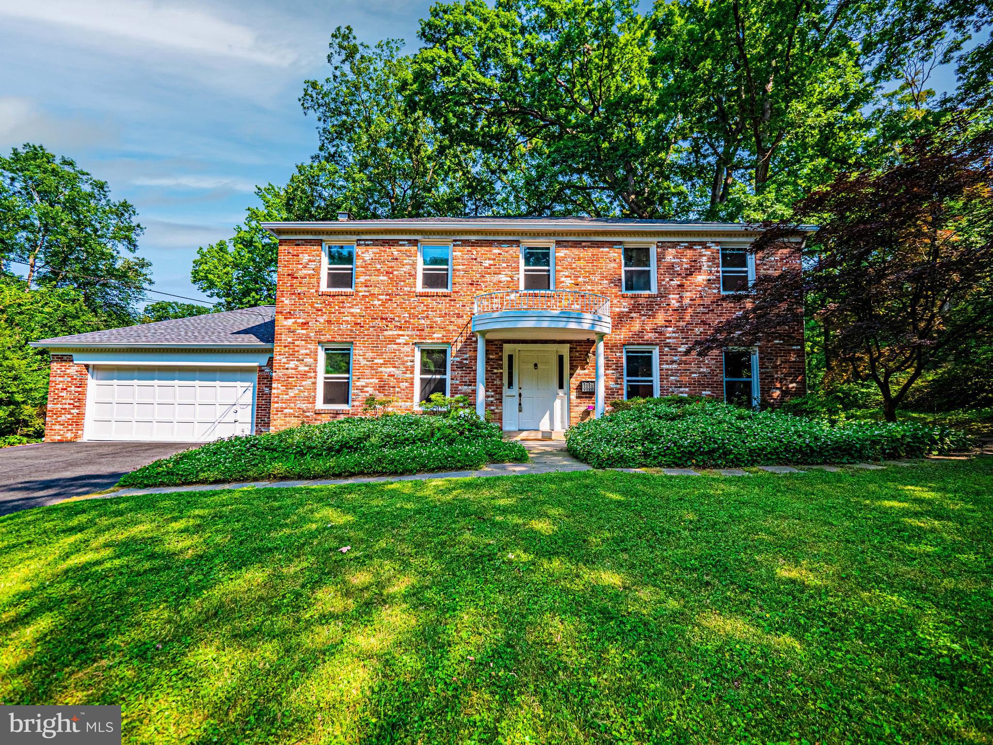Well-maintained colonial in White Oaks, one of Alexandria's premier subdivisions!!TONS OF NATURAL LIGHT  PERMEATE EVERY ROOM IN THE HOUSE!! Gleaming hardwood floors on the main and upper levels!! Formal living room to your left as you enter with a wood burning fireplace!!Cozy family room to your right as you enter!! Just off the family room, you'll find the dininig roow with a walk-out to the patio overlooking an expansive green space filled with mature trees! The dining room opens up into the kitchen with granite countertops, stainless steel appliances, and custom wood cabinets.Upper level primary bedroom with two closets, and an -en-suite bathroom with a modern vanity, tiled floors, and a frameless shower with tiled floors! Three more generously sized bedrooms on the upper level with ample closet space all sharing a full modern hallway bathroom!! New Roof in October of 2024!! New attic insulation in February 2024!! New electrical panel!! NO HOA!!!