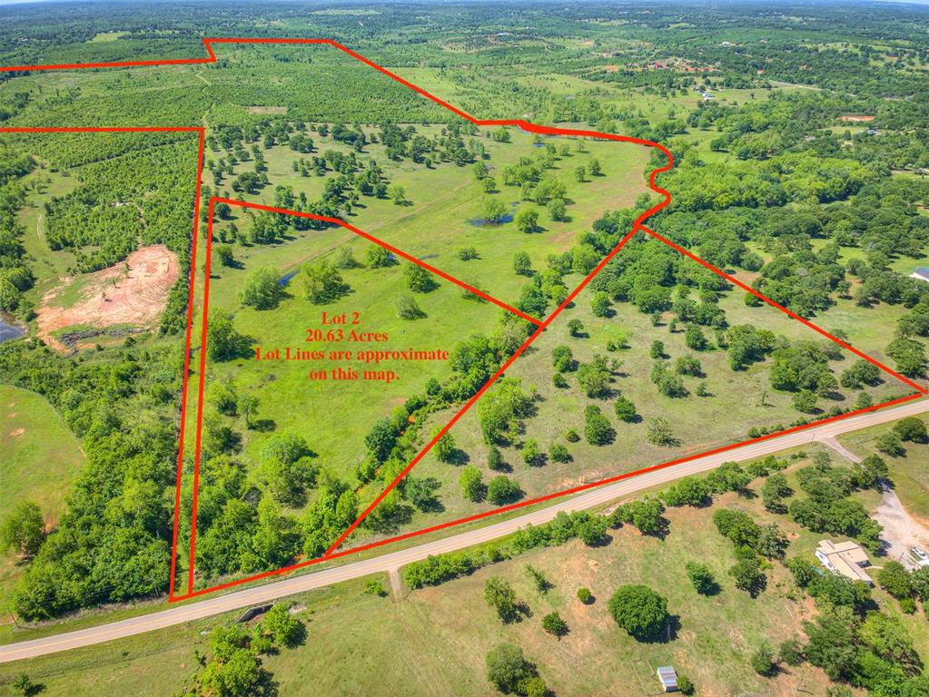 Welcome to Ridgeline Estates! Norman's newest  private upscale development in East Norman at 140th and Cedar Lane Rd. Each of these 28 lots ranging in size from 10 to 20 acres have incredible character with gently rolling hills and enormous oak and pecan trees.  This is the largest lot at 20.63 acres and is mostly cleared.  It has wonderful flat pastureland that was previously used for hay production. There is some flood plain on this lot on the west end. It would make a perfect homesite for the horse enthusiast.  Evenings watching sunsets and the abundant local wildlife will make lasting memories at each of these wonderful homesites. This private development won't have streets completed until November, but we are making lots available now.  OEC will bring electric up all the streets at no charge and provide High Speed Fiber internet. Come take a tour and pick out your future homesite.  Lot prices ranging from $12,500 to $20,000 an acre.
