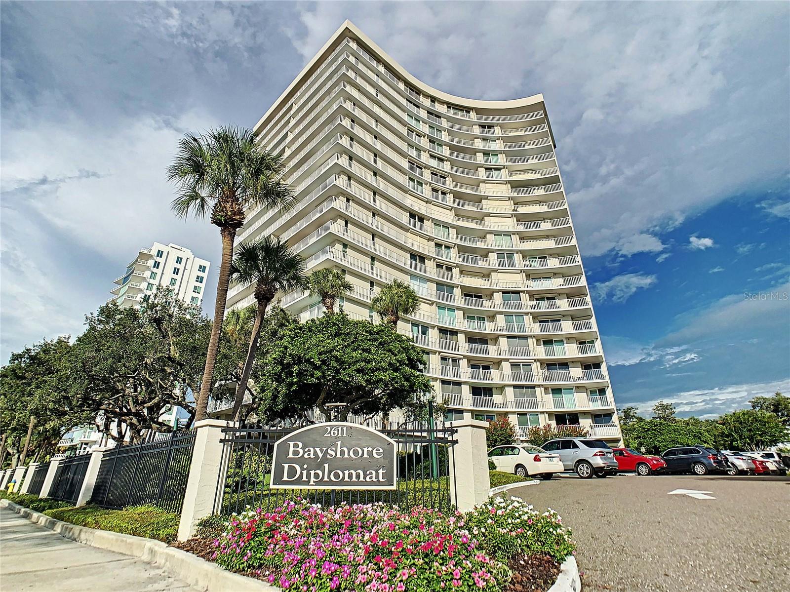 Welcome to Unit 303 at the Bayshore Diplomat where waterfront elegance meets effortless South Tampa living. This fully renovated 2-bedroom/2-bathroom gem offers 180-degree views of Hillsborough Bay looking out toward sailing clubs, cruise ships, double-rainbows after an afternoon summer storm, and vibrant sunsets over Old Tampa Bay. This home is bathed in natural light with east and west exposures. Renovations completed in 2025 include full kitchen and bathrooms with marble countertops, sleek cabinetry, new appliances, wood and tile flooring, as well as a new a/c and water heater. Enjoy peace of mind with new impact-glass sliders and updated hurricane shutters. This community delivers a lifestyle of prestige and convenience. Relax by the heated pool, unwind in the saunas, or enjoy the basketball, tennis and pickleball courts or a walk on the renowned Bayshore Boulevard sidewalk. The community provides 24-hour concierge and security services and a dedicated team committed to maintaining the beauty and integrity of every detail. Living at The Diplomat means embracing Tampa’s finest. This community is centrally located offering walkable dining, nights out in downtown Tampa on Water Street, the Riverwalk, Straz Performing Arts. It only takes a quick car ride to the Tampa International Airport. This condo offers you a front-row seat to the iconic Gasparilla parade. In this fully renovated Tampa classic home you will experience elevated amenities, and the South Tampa lifestyle. Schedule your private showing today.