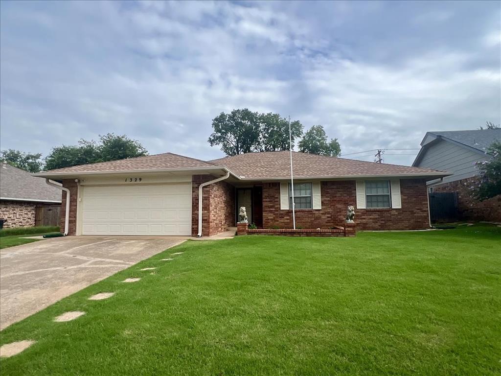 $1000 off first month rent!! Home For Lease In Moore, 3 bedroom 2 bath with 2 car garage. Large living with built ins, separate dining, lots of cabinet space in kitchen with pantry. Spacious utility with access to garage with above ground storm shelter . Oversized patio overlooking yard. Min 600 credit score, 1 year lease. Pet Policy: owners approval and $250 upfront + $30/month per pet.* $55 application fee per adult and $99 Doc Prep Fee due upon move in. Available and looking for ASAP Move-in day.