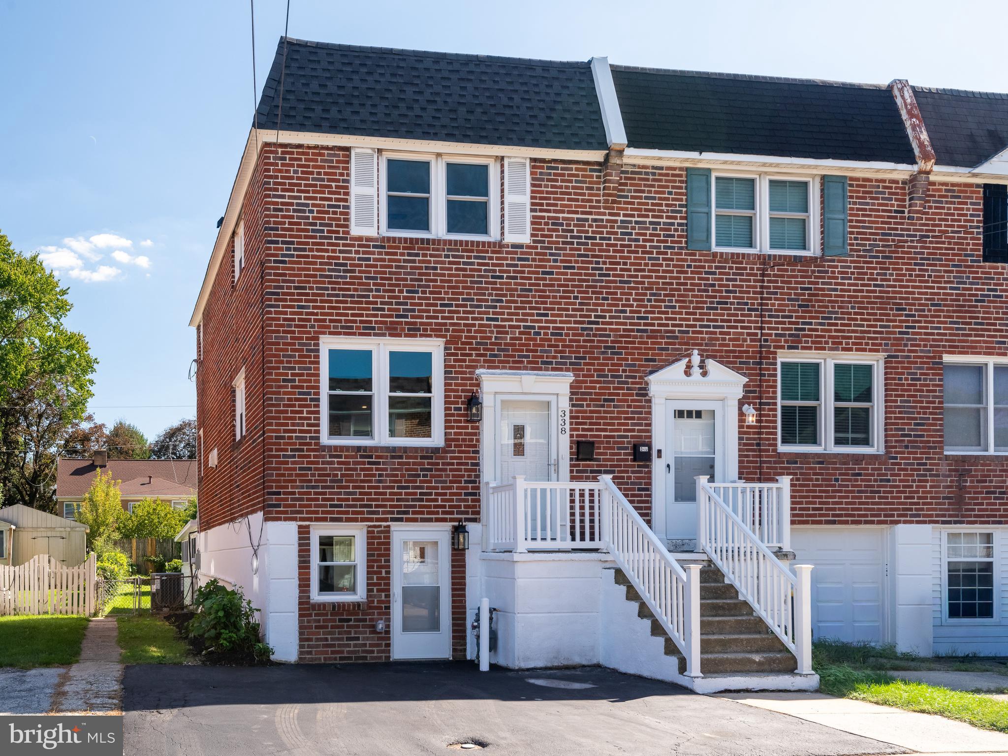 Fully renovated from top to bottom, 338 Mary Street offers fresh finishes, flexible living space and a convenient Downingtown Borough location. Enter on the main level and head up a few steps to the bright living room, where fresh paint and new vinyl plank flooring continue throughout the level. Open sight lines immediately draw you toward the back of the home and its standout feature - the beautifully redesigned kitchen. Creamy cabinetry, warm gold accents, gorgeous quartz countertops and a coordinating tile backsplash give the kitchen a polished, timeless look. A spacious center island provides additional prep space and a natural place to gather, while brand-new stainless steel appliances, including a gas range, complete the thoughtful renovation. There is plenty of room for a dining table, and windows across the back of the home fill the space with natural light. Beautiful, functional and made for everyday living, this is a kitchen you will want to spend time in. An entry coat closet completes the level. Upstairs, new carpeting extends into the spacious primary bedroom, complete with a ceiling fan and oversized closet. Two additional bedrooms offer their own closet space and share a beautifully renovated full bathroom with a tub/shower combination and hallway linen closet. Need room to spread out? The finished walkout lower level provides flexible space for a media room, playroom, home gym, office or additional gathering area. An unfinished crawl space provides room for storage. A separate front entrance connects conveniently to the driveway, while the laundry and utility area is located toward the rear. From here, step into the enclosed patio - an inviting extension of the home with space for indoor-outdoor dining, morning coffee or relaxed evenings overlooking the backyard. A side door opens to the fenced rear yard, offering plenty of room for entertaining, gardening, recreation or simply enjoying time outside. The renovation goes well beyond the finishes, with a new roof, HVAC system, hot water heater, plumbing and electrical, all completed in 2026. Set along Mary Street in Downingtown Borough, the home is close to local coffee shops, restaurants, shopping, community events and the train station (Amtrak + Septa), all within the Downingtown Area School District. Thoughtfully renewed and ready to enjoy, this is a place that feels fresh and beautiful while still offering the warmth and everyday ease of calling Downingtown Borough home. Schedule your showing today before it's too late!