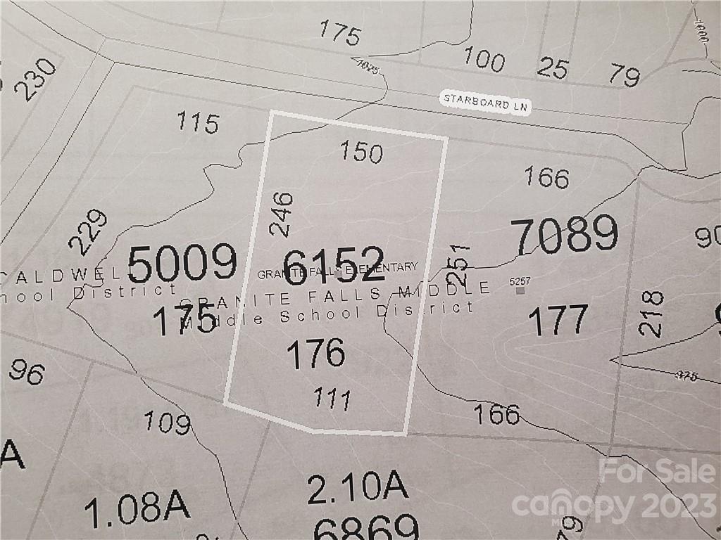 Land for sale in Granite Falls Lot for Sale 5251 Starboard Lane NC