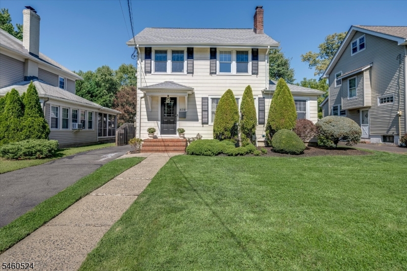Beautifully maintained and thoughtfully renovated, this inviting Colonial blends timeless architectural charm with the comfort and style of modern living. Offering four bedrooms and four floors of living space, this home provides a wonderful balance of elegance, versatility, and everyday functionality. A welcoming entry introduces gracious living spaces, including a formal dining room, an elegant living room, and a versatile office or den. The renovated kitchen serves as the heart of the home, offering a natural gathering space for everyday and entertaining. The second floor features three well-appointed bedrooms and a beautifully renovated hall bath, while the third-floor bedroom offers a private retreat, ideal for extended living or additional workspace. Recent important updates include a new roof, water heater, air conditioning system, and furnace. Outside, enjoy a lovely backyard and patio, creating an inviting setting for outdoor dining, entertaining, or simply unwinding. Complete with a security system and meticulously cared-for interiors, this charming Colonial offers a wonderful opportunity to enjoy classic style with modern comforts.