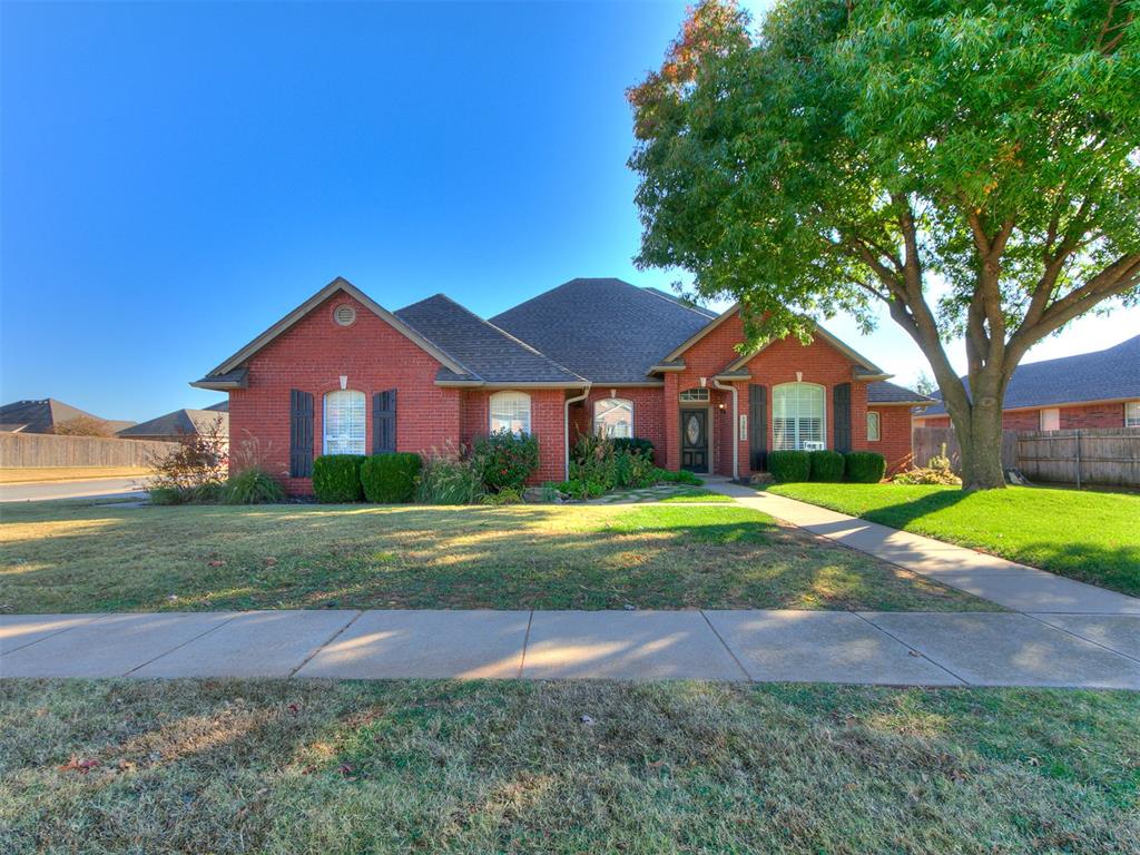 If you are searching for a meticulously remodeled, move-in-ready home in southeast Edmond, look no further than this stunning Wellington Park residence. This four-bedroom, two-and-a-half-bathroom boasts a three-car garage and is characterized by thoughtful updates and exceptional maintenance.

Upon entering, you are welcomed by an expansive foyer that opens to a formal dining area, and study,  adorned with soaring ten-foot ceilings, which enhance the sense of space. Abundant natural light floods the home through large windows on both the front and rear facades, creating an inviting atmosphere.

The heart of this residence is undoubtedly the spacious kitchen, featuring elegant granite countertops and new appliances. The kitchen seamlessly connects to an additional dining space and the living room perfect for both relaxation and entertaining.
The primary bedroom is thoughtfully situated away from the other three bedrooms on the south side of the home. This sanctuary offers ample light, a lavish en suite bathroom equipped with a tub, a separate shower, dual sinks, and an expansive walk-in closet. 
The northern side of the home comprises a well-appointed half bath, a convenient laundry room, and three additional bedrooms, each with sizable closets and easy access to another full bath.

The backyard is a serene retreat, featuring a large covered patio that offers privacy for outdoor gatherings or quiet relaxation. Residents of Wellington Park enjoy access to community amenities, including scenic trails, a neighborhood pool, and recreational facilities, which foster a sense of community and well-being.

In summary, this completely updated Wellington Park home encapsulates contemporary living in a highly desirable location, making it an ideal choice for discerning buyers.