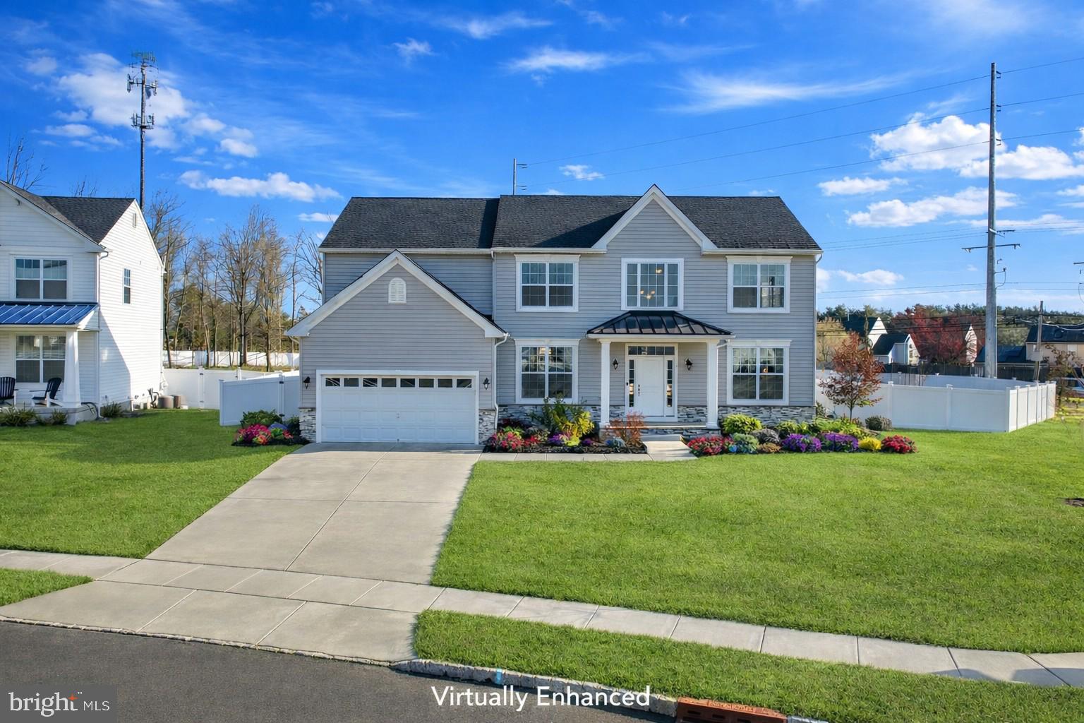 Better than new construction without the wait. Welcome to 1 Champlain St — a 2022-built home offering the space, layout, and finishes buyers want without the delays, upgrades, and added costs of building new.This move-in ready home features over 2,800 sq ft of thoughtfully designed living space, including an open-concept main level, a bright modern kitchen ideal for entertaining, and a spacious primary suite with ample closet space and a private bath. Unlike older homes in the area, this property offers newer systems, modern finishes, and low-maintenance living, giving buyers peace of mind and long-term value.Step outside to a fully fenced yard — perfect for relaxing, entertaining, or creating your own outdoor retreat. Located in a desirable section of Sicklerville with convenient access to major routes, shopping, and dining. If you’ve been considering new construction, this is your opportunity to get more value—right now.