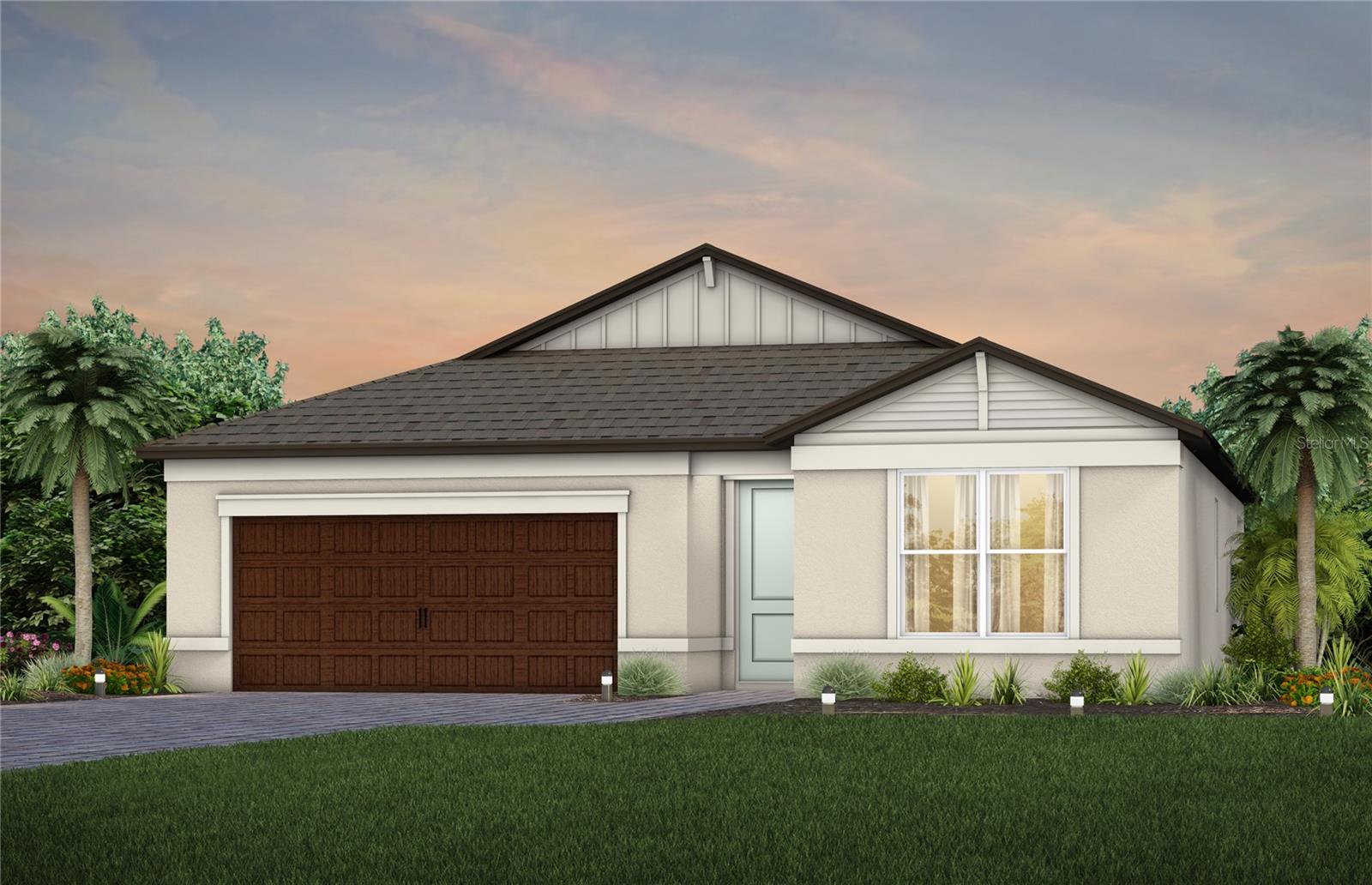Under Construction. Pulte Homes is now selling in Vida’s Way, in a sought-after Wesley Chapel, FL, location. Vida’s Way, honors the traditions of the ranch before it.  Enjoy pristine land that provides miles of walking trails, a dog park, and a community garden. A clubhouse with fitness, rec, and social spaces sits alongside a resort-style pool, playground, event lawn, fire-pit and pickleball courts for all.This popular Crestmere floor plan, with an open-concept home design, has all the upgraded finishes you've been looking for. The designer kitchen showcases a spacious center island with a large single-bowl sink, white cabinets, quartz countertops with a 4”x16” tiled backsplash, and Whirlpool stainless steel appliances including a refrigerator, built-in oven and microwave, stovetop with range hood and dishwasher.The bathrooms have matching white cabinets and quartz countertops, dual sinks and walk-in shower in the Owner's bath. There is luxury vinyl plank flooring in the main living areas, 22”x22” tiled flooring in the baths, and laundry room, and stain-resistant carpet in the bedrooms. This home also features a convenient laundry room with Whirlpool washer and dryer, sliding glass doors that open to an extended covered lanai, a large kitchen pantry, and a 2-car garage. Additional upgrades include 4 LED downlights in the gathering room, pendant prewiring in the kitchen, cabinet hardware, whole house blinds, and a Smart Home technology package. Enjoy peace of mind with Pulte’s transferable, 10-year Limited Structural Warranty that covers materials and workmanship in the 1st year, workability of plumbing, electrical, HVAC, and other mechanical systems through the 2nd year, various types of water infiltration and internal leaks through the 5th year, and the structural integrity of the home through the 10th year. Plus, we’re currently offering limited-time incentives and below-market rates!