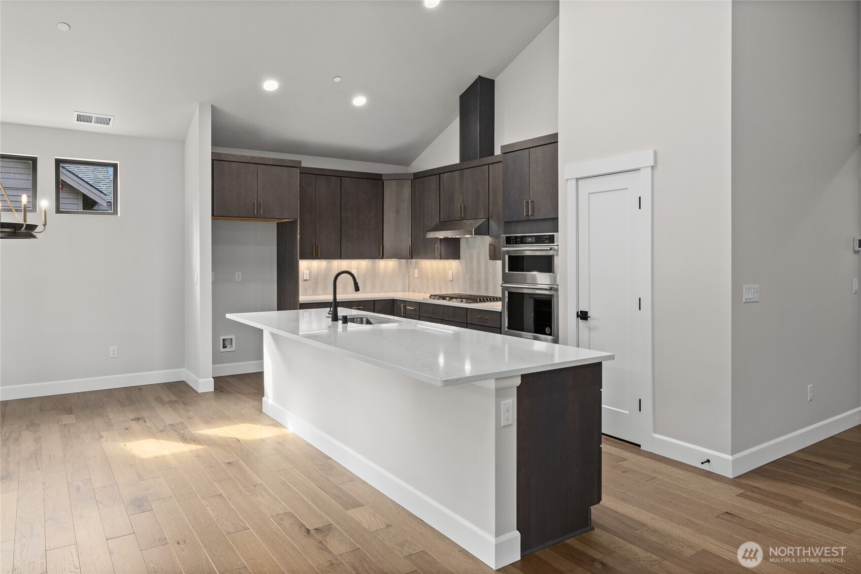 Walk in pantry and under counter lighting.