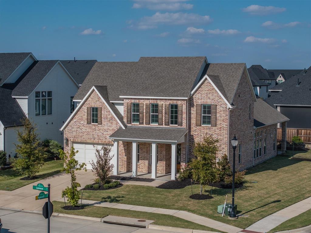 Welcome Home! Nestled in the highly sought-after Windsong Ranch Community, this charming and homey two-story residence offers the perfect blend of comfort, style, and resort-like living. Residents here enjoy exclusive access to a breathtaking crystal lagoon, sport courts, fishing ponds, scenic hiking trails, and even professionally maintained honey huts that keep the community’s natural beauty thriving. Step inside to discover an inviting open floor plan designed for both relaxation and entertaining. A peaceful at-home office provides the ideal setting for work or study, while the spacious kitchen boasts ample built-in cabinetry, a large island, and sleek stainless-steel appliances. The main living area features soaring ceilings, a cozy brick fireplace, and an abundance of natural light accentuated by elegant plantation shutters. The primary suite is a luxurious retreat, complete with a spa-inspired ensuite bathroom featuring dual sinks, a Hollywood-style soaking tub, and a walk-in shower with double shower heads. A media room adds the perfect space for movie nights or game days. Upstairs, you’ll find three additional bedrooms, three bathrooms, and a generously sized family room, ideal for hosting guests or creating a comfortable space for everyone to unwind. Thoughtfully designed with modern convenience in mind, this home also features a water softener, a built-in security system, and brand-new carpet throughout. Step outside to enjoy a covered patio and a lush green yard, perfect for pets, kids, or simply soaking up the outdoors. Experience the best of comfort and community living in this stunning Windsong Ranch home, where every detail has been designed with your lifestyle in mind.