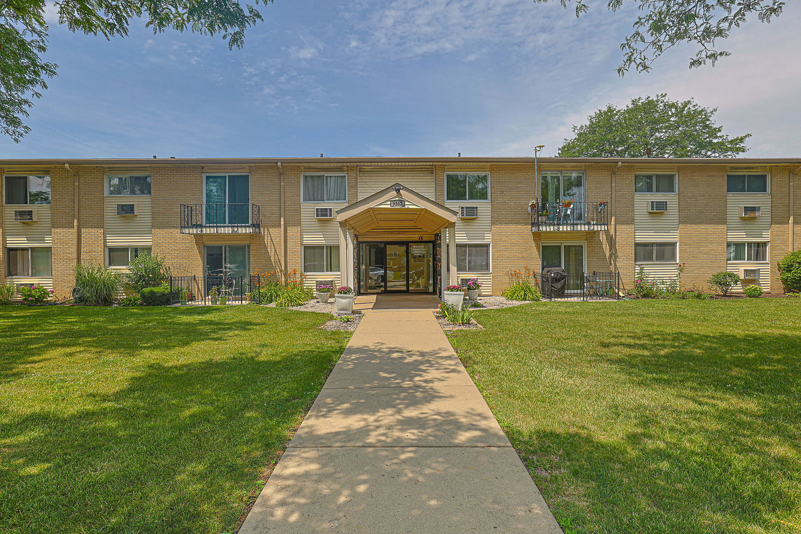 This gorgeous condo has been fully remodeled to perfection with designer finishes throughout. The two-tone European style cabinets, high-end quartz countertops with island/waterfall finish, luxury plank flooring, new baseboards/trim, brand new closet doors, lights, and fully updated bath are just a few of the features that will make you feel like you're living in a luxury hotel. The balcony overlooks a huge open quiet area, not the street side, so you can relax and enjoy the peace and quiet.    The low monthly assessment includes heat, water, cooking gas,  storage locker, coin-op laundry, parking for 2 cars, and more. This condo is also close to a PACE bus stop, the Tri-State (294) Tollway, Dee Park & Recreation Center, Golf Mill Shopping Center, and Lutheran General Hospital. It's just a 7-minute drive to Downtown Des Plaines Metra Station.    If you're looking for a luxurious and convenient place to call home with a low cost of living, this condo is perfect for you!