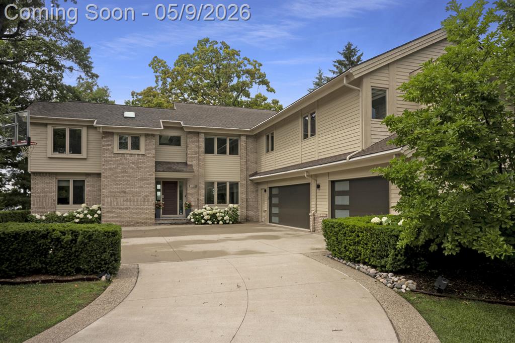 You've found your dream home on private, all-sports Voorheis Lake in Lake Orion just in time for summer! This magnificent lakefront retreat offers 96ft of pristine shoreline & over 5,000sf of beautifully finished living space. With 5 bedrooms and 4.5 baths, there's room for everyone to relax and enjoy. Take in breathtaking lake views and unforgettable sunsets from the custom kitchen and rear deck, both designed for function & perfect for entertaining. Walkout lower level is a true entertainer's paradise, featuring a wet bar, full bath, and direct access to the patio and the meticulously landscaped yard. Additional highlights include a 3-car garage, a serene setting on a quiet dead-end street, and luxurious finishes throughout. Whether you're boating, entertaining, or simply soaking in the view, this home offers the best of lakefront living just minutes from everything. Don't miss this rare opportunity to own a slice of waterfront paradise!