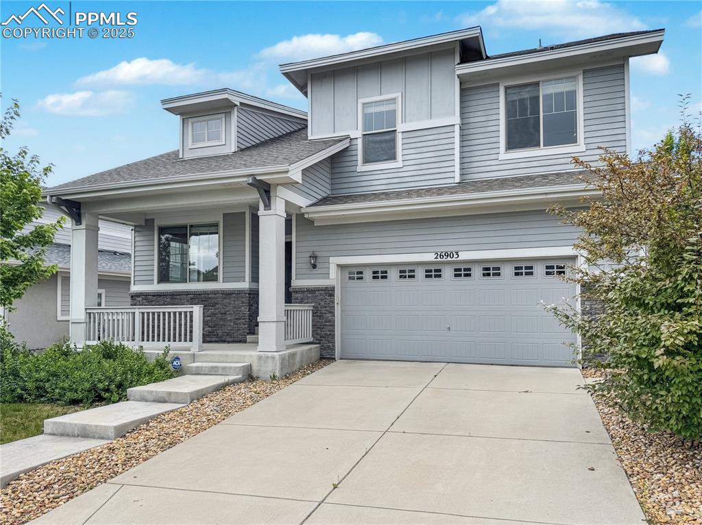 Welcome to this stunning 5-bedroom, 4-bathroom home nestled in the highly desirable Southshore community—where comfort meets Colorado living at its finest. Located within the award-winning Cherry Creek School District, this home offers not only exceptional living space but access to an unmatched lifestyle. Residents of Southshore enjoy two resort-style community centers with pools and fitness facilities, lake access, a boathouse, lighthouse, multiple playgrounds, and miles of scenic trails—perfect for enjoying the great outdoors. Step inside to soaring 18-foot ceilings in the great room and expansive windows that flood the open floorplan with natural light, reflecting beautifully off the hardwood floors. The kitchen features extensive cabinetry, stainless steel appliances including a gas range, a pantry, and a massive center island—ideal for both everyday living and entertaining. Just off the kitchen, you'll find a covered patio that offers seamless indoor-outdoor living. A cozy fireplace in the living room creates the perfect setting for relaxing evenings. Additional main-level highlights include a formal front room, built-ins off the garage, and a half bath. Upstairs, a spacious loft overlooks the main living area, offering additional flex space. The primary suite is a true retreat with a tray ceiling, ceiling fan, luxurious ensuite bathroom featuring a walk-in shower, dual vanities, and a large walk-in closet. Two additional bedrooms, a full bathroom, and a convenient upstairs laundry room complete the upper level. The fully finished basement features 9 foot ceilings, a large great room ideal for movie nights or a game area, plus two additional bedrooms, one with a huge walk-in closet, and a full bathroom -- offering room for multigenerational living! This home offers the perfect blend of function, style, and community—don't miss your opportunity to make it yours!