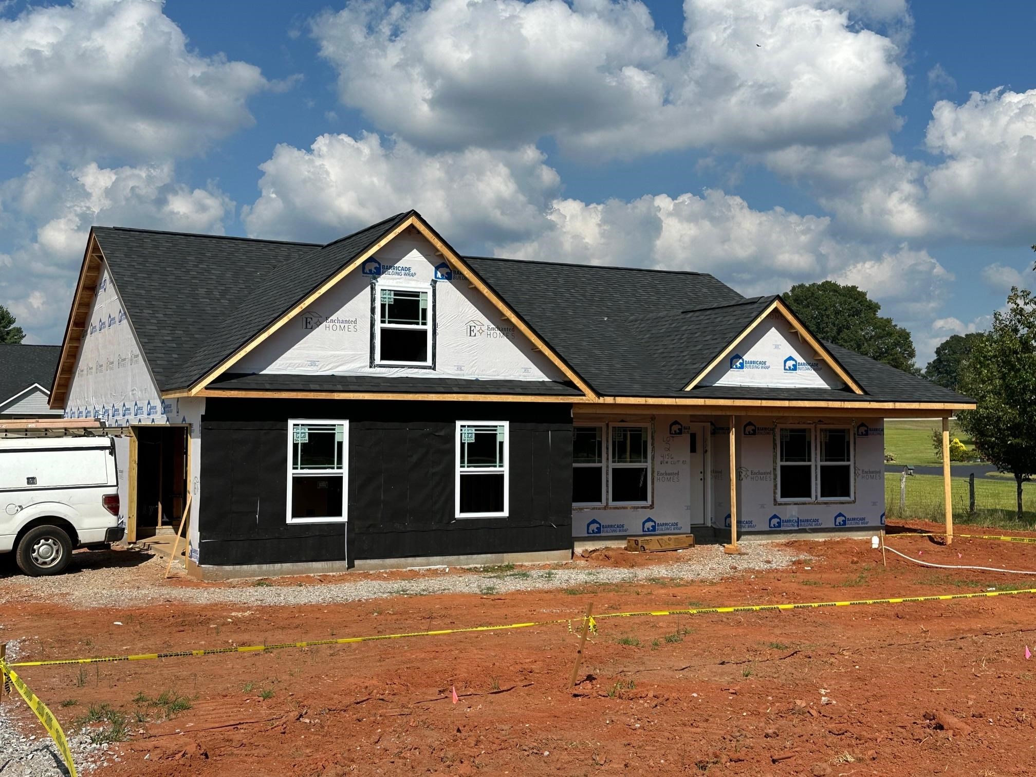 Quality construction by local builder! Beautiful lot that was previously a pasture. Tons of builder upgrades. Covered Patio. Built in lockers in mudroom. Luxury Vinyl Plank. Rock fireplace. Side Entry Garage! Painted Cabinets and Granite Countertops. Must See! $7,500 in Builder concession available!