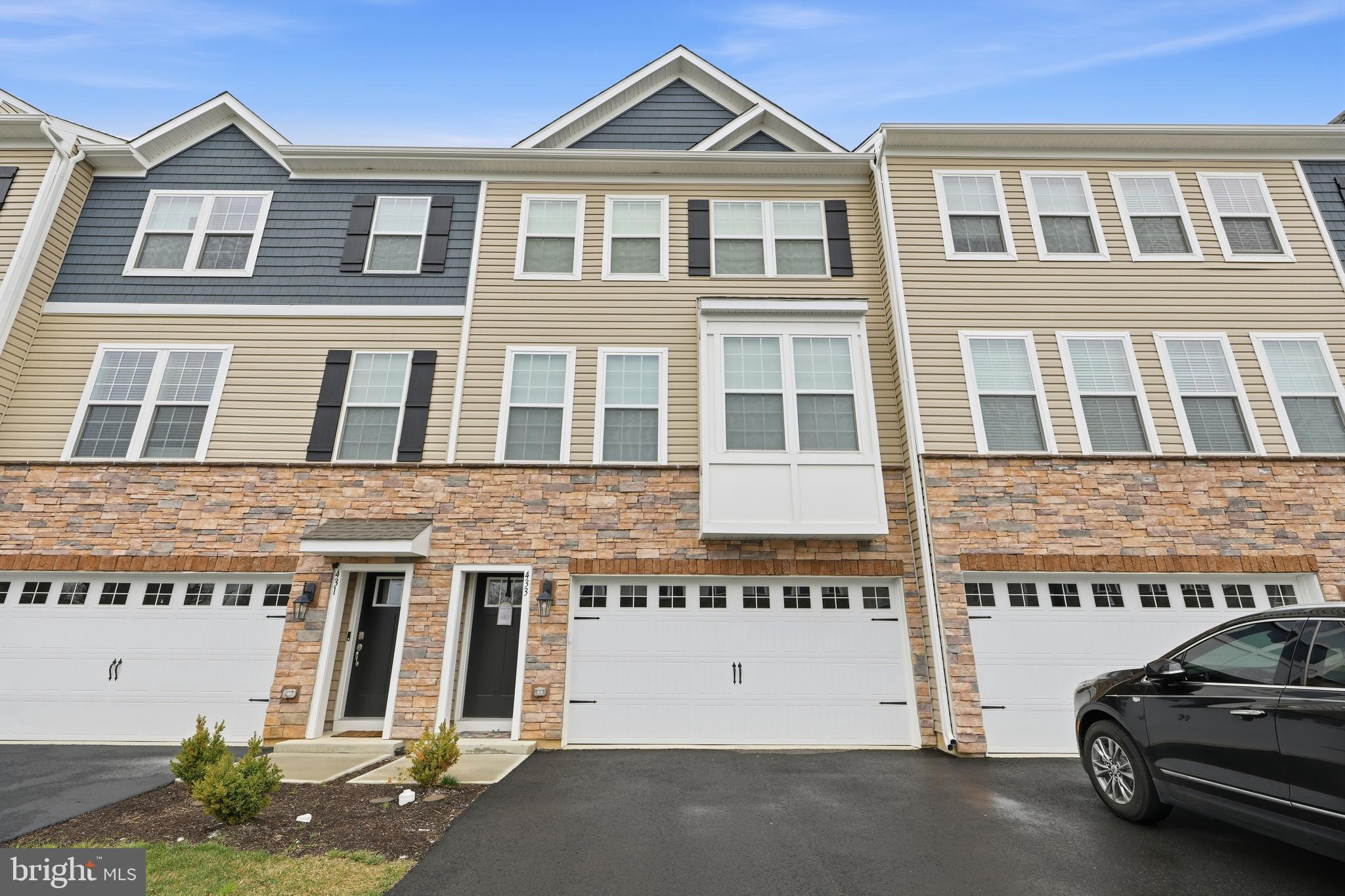 This open floor plan living meets the ease of a luxury townhome in the Atlas model by D.R. Horton, offering over 2,270 square feet of thoughtfully designed space in The Gables at Mt. Laurel. Ideally located just minutes from Routes 38, 73, and 70, with easy access to shopping and dining.The main level features 9-foot ceilings and a bright, open layout connecting the living, dining, and kitchen spaces—perfect for everyday living and entertaining. The kitchen is anchored by a large modern island with ample storage and workspace. Just off the dining area, enjoy a 12x10 composite deck—ideal for relaxing evenings and sunset views.Upstairs offers three well-sized bedrooms, a full hall bath, and the convenience of second-floor laundry. The primary suite includes a spacious walk-in closet and a private bath with a luxurious shower.The finished lower-level rec room provides flexible space for a home office, gym, or entertainment area.This home also includes D.R. Horton’s Smart Home System, featuring a Qolsys IQ Panel, Honeywell Z-Wave Thermostat, Amazon Echo Dot, SkyBell video doorbell, Eaton Z-Wave switch, and Kwikset smart lock.Exterior features include a professionally designed landscape package with front yard sod, trees, and shrubs.All-included features offer exceptional value.