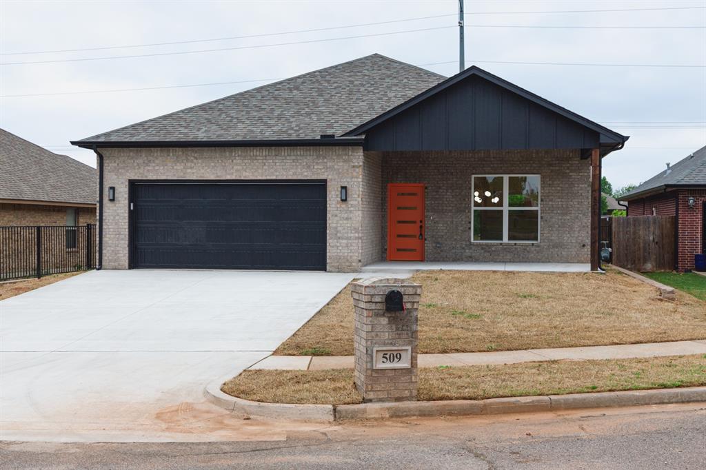 MASSIVE PRICE IMPROVEMENT! 3.75% STARTING RATE! Why settle for market rates when you can own a brand-new home with a Year 1 rate of just 3.75%? The builder with our preferred lender is offering a massive incentive package to make this your most affordable move yet. Through a unique "Two-Step" buy-down program, we first lower your permanent base rate, then apply a 2-1 buy-down. • Year 1 Rate: 3.75% • Year 2 Rate: 4.75% • Years 3-30: 5.75% (Fixed) Stop waiting for rates to drop—we’ve already moved them for you with MASSIVE seller concessions. Stunning new construction in Moore featuring wood-look tile flooring throughout—no carpet—and a bright, open layout centered around a sleek electric fireplace. The kitchen showcases a quartz waterfall island, custom cabinetry, stainless appliances, and clean modern lines. The primary suite offers a spacious layout with a beautifully tiled shower and generous closet storage. Exterior upgrades include full gutters and a covered patio overlooking the backyard. Built on a post-tension foundation and backed by a 10-year structural warranty plus a 1-year builder craftsmanship warranty for added peace of mind. Home also includes a premium Big Ass brand ceiling fan in the living area. Located in a quiet, well-kept community with easy access to shopping, schools, and I-35. Other Flexible Options to Make This Home Yours: Standard Lease: (12-month term with optional renewal) Rent-to-Own: Available with 20% down and an approved application! Please contact the listing agent for more details and to schedule a tour!