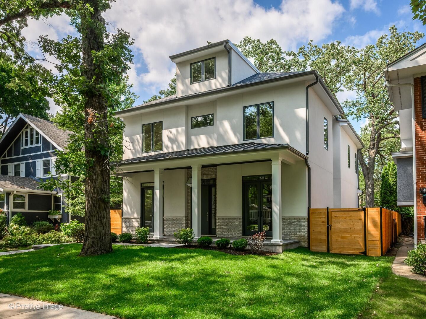 BEAUTIFUL NEW CONSTRUCTION SINGLE-FAMILY HOME IN AN AMAZING PART OF EAST-WILMETTE near Gilson Beach and the new Plaza De Lago shopping center. Designed for elevated living and effortless entertaining, this home offers expansive living, dining, and family spaces anchored by a chef's kitchen with Sub-Zero/Wolf appliances, custom cabinetry, oversized island, butler's pantry, and fireplace-centered great room.    The second level features a serene primary suite with spa bath, steam shower, freestanding tub, radiant heated floors, and additional generously sized bedrooms. Above it all is a versatile loft which provides an ideal space for a home office or lounge. The fully finished basement includes a large recreation room with bar, exercise room, guest bedroom, and full bath-- perfect for entertaining or extended living.    Luxury finishes include wide-plank white oak floors, 8' doors, Marvin Elevate windows, designer lighting allowance, custom millwork, radiant-heated basement, zoned HVAC, spray-foam insulation, and full sprinkler system. Bluestone entry, landscaped yard, patio, and 2-car garage with EV-ready charging complete this exceptional residence.  *Renderings and plans, etc. are for marketing purposes only; finishes/plans may change at the discretion of Seller. Buyer(s) and their representation to confirm all finishes prior to purchase.