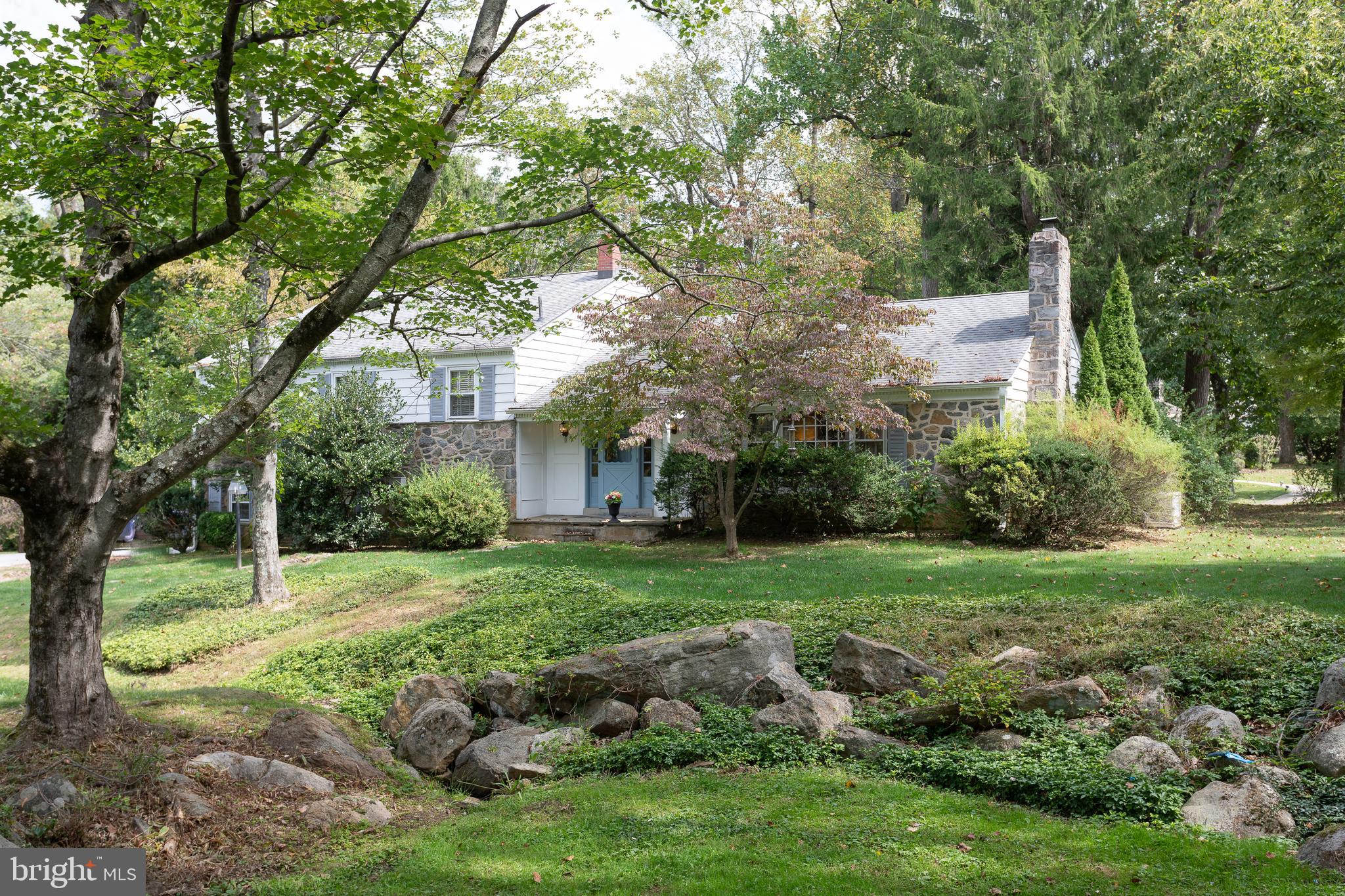 Welcome to 1179 Beaumont Road in the sought after Sugar Knoll Community of Easttown Township.  This property features 1.1 acres ,  This lovely 4 bedroom 2 full baths and two half baths is situated on a quiet and bucolic street in a very sought after neighborhood.  There  is a huge side yard suitalbe for a swimming pool or create your own hard scaped oasis.  This property is ideal for expansion and rehab.  Step up to cute covered front porch  The main entrance invites you into foyer with powder room and coat closet. The kitchen is an eat in featuring a bright skylight and new stove. There is a  rear deck just outside the kitchen. The very large living room features a gas fireplace, picture window, the dining room has a lovely bay window with adjacent study with built in shelving . There is  hard wood oak flooring  in the dining room, living room and  upstairs hallway and bedrooms. The upstairs features a primary with bathroom and three large sizes bedrooms w/ linen closet and bath. the attic has stairs which go up to unfinished area w/ plenty of storage. The lower level features a large family room , powder room and access through side entrance. The two car attached garage will bring you into mud room, equipped w/ newer HVAC installed 2022 and laundry area w/ new washer and gas dryer.  Enjoy the Award winning Tredyffrin Easttown school district, the Episcopal Academy is just across the street in adition the renowned Aronimink golf club host of the 2026 PGA. Additionally, Overbrook CC & Waynesborough CC  are also in close proximityThe Devon train station , Devon horse show and Devon yards (w/ Terrain and Anthropology ) is less than 2 miles, The Beaumont Elementary and Hilltop house are also conveniently located on Beaumont Road. Philadelphia international airport and center city are just 30 minute commute.  Chester County where the "living is easy"Truly a wonderful place to call home. Location, Location, Location!