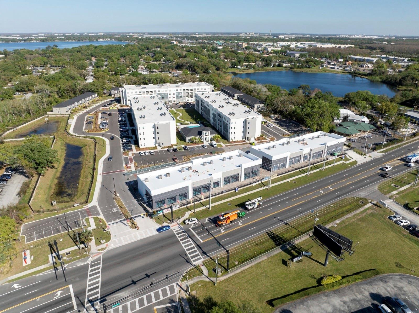 Orange Shoppes at Sandlake Station offers Retail, Restaurant and Office spaces fronting busy S. Orange Avenue. The project is ready for immediate occupancy and spaces are being delivered in "Vanilla Shell" condition. Spaces range from 1,000 sf and up with end cap spaces still available. There are two buildings (7813 S. Orange Ave. & 7823 S. Orange Ave.) with the North Building (7813 S. Orange Avenue) being fully leased and remaining space available in the South Building (7823 S. Orange Avenue). Come join other Tenants like Foxtail Coffee & Kelly's Ice Cream, Blessed Belly Mexican, Acai Blossom, Krokem Cookies, Urban Style Barbers and many others......