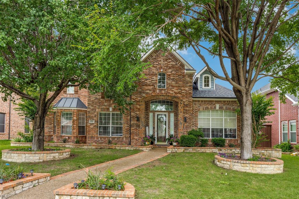 Welcome to this beautiful north facing home in the heart of Plano! This home offers 4 spacious bedrooms, 3.5 baths, a dedicated home office, and a large game room. The home features a brand new roof, a gorgeous covered patio ideal for relaxing or entertaining, and custom electric shades for added comfort and style, and soaring high ceilings throughout. Outdoor swing stays! Located just a short walk from the elementary school, this home blends convenience with comfort in one of Plano’s most desirable neighborhoods.