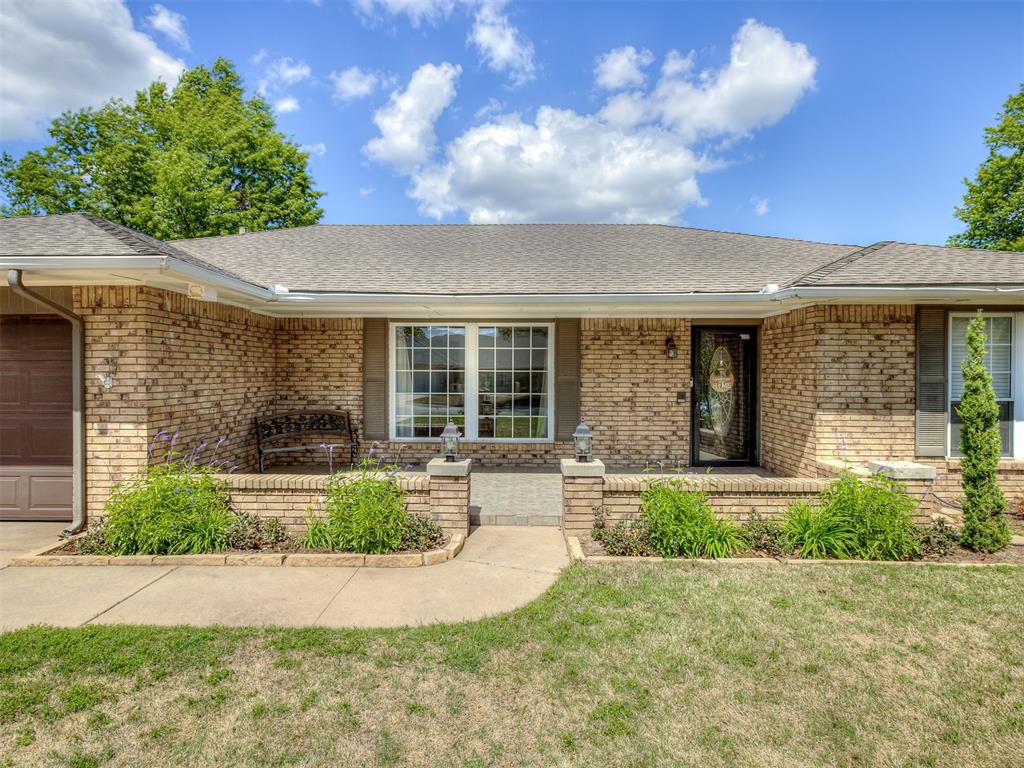 Generously sized and highly sought after area, this home is designed for both entertaining and comfortable everyday living, nestled in the peaceful Brookwood addition. Featuring modern paint colors and brand-new carpet, it’s completely turn-key. The home offers 3 bedrooms, 2.5 bathrooms, two spacious living areas, a kitchen, dining space, and a tucked-away wet bar for added convenience. Additional added features include wood flooring, double-opening French patio doors, dimmable recessed lighting, nice sized pantry with pull-out drawers, granite countertops and backsplashes, cozy brick fireplace and the garage is wired for an EV charger (80 amps).Step outside to your private backyard oasis, where a pool is surrounded by a hand-cut flagstone patio and mature evergreen trees that provide both beauty and privacy. The pool features an upgraded, energy-efficient variable-speed pump for enhanced performance and savings.Conveniently located with easy access to major highways, restaurants, and shopping, this home combines comfort, style, and accessibility. Schedule you showing today!!