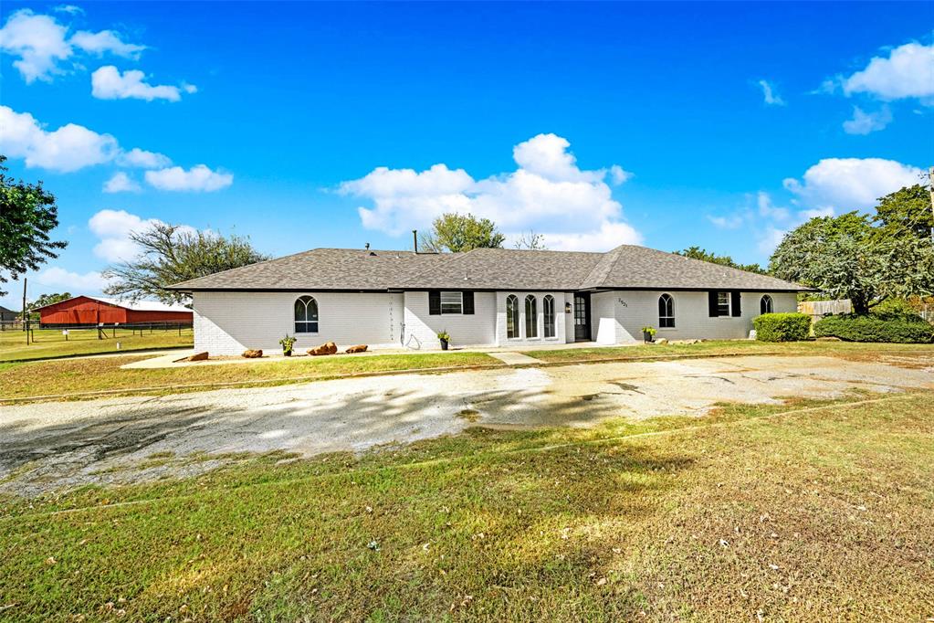 Location! Location! Location! Rare opportunity to have a totally updated ranch home on 1.5 acres in Edmond, minutes from 1-35 and Covell/Coltrane Development. This 2417 sq. ft. home includes 4 Bedrooms 3 bathrooms, office, large laundry room, a beautifully appointed kitchen with granite countertop. The dining room area has a built-in buffet with plenty of room to entertain. Over looking the back yard view is the large living room that boasts a wood burning fireplace and built-in shelves. This home has been updated very nicely with extra attention to paint, tile, and custom touches throughout, not to mention a custom cedar closet in the hallway.  The exterior has been newly painted. A new roof was recently added. The yard is well maintain with room to relax and enjoy the country feel. In the backyard is a large deck, storage building, and storm shelter. There is plenty of room to build a barn and have animals. No HOA! This property was recently split from 5 acres and has an adjoining 3.5 acres with a large horse barn/stalls that can be purchased. Listed MLS #1196132. This is an opportunity to have a beautiful ranch home in Edmond Oklahoma. A must see!