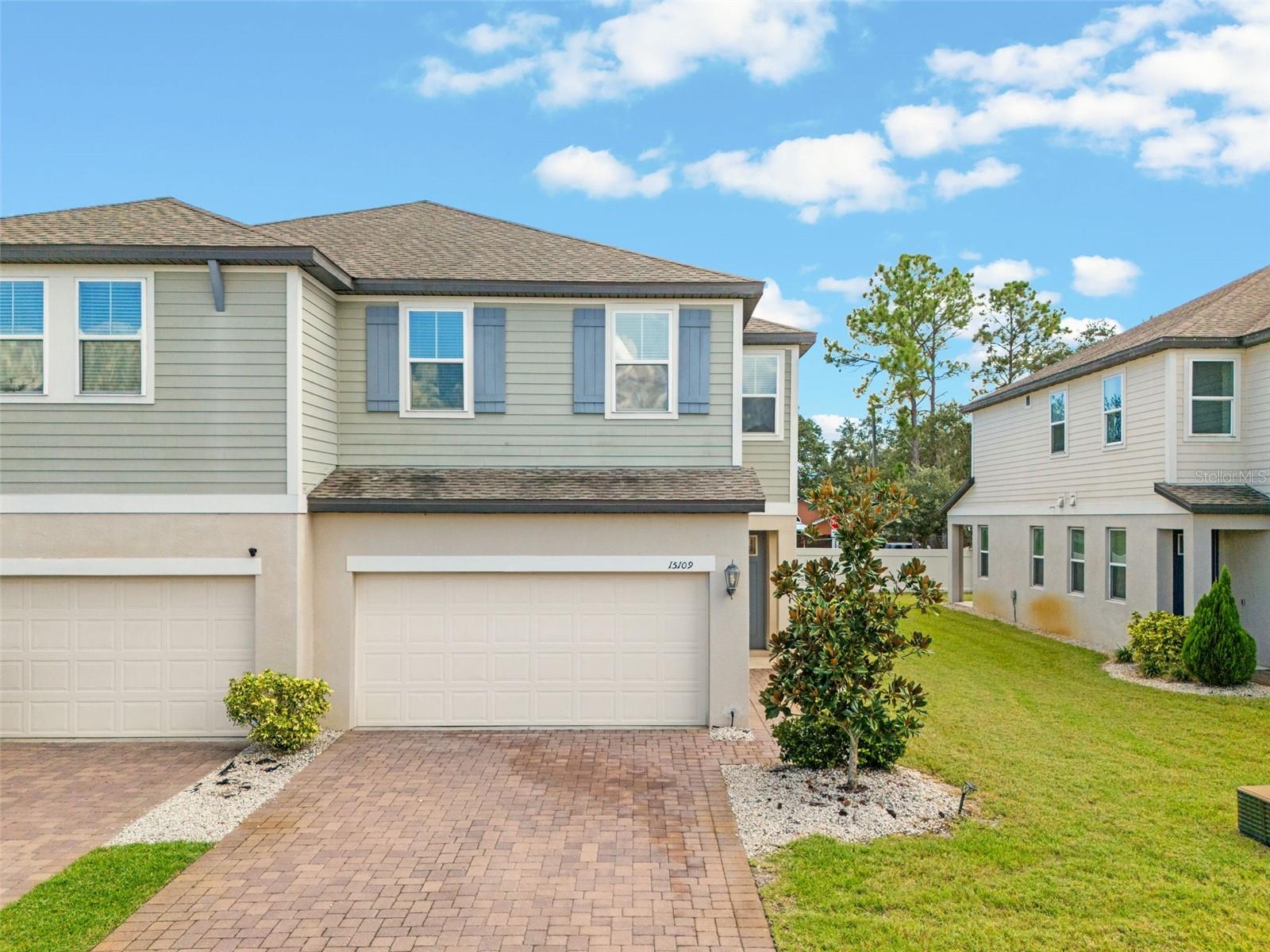 Step into this well-cared-for, move-in ready 2-story end-unit townhome located in the welcoming community of Arbors at Meadow Woods. This spacious home offers 3 bedrooms, 2.5 bathrooms, a flex office space, and a thoughtfully designed open floorplan perfect for both daily living and entertaining.

Step inside to find a bright and airy living and dining area with tile flooring throughout the first floor. The kitchen is beautifully equipped with stainless steel appliances, a large center island with seating, and an alkaline water faucet as part of the complete home water purification system. A convenient flex room on the first floor makes the perfect office or study, alongside a half bathroom for guests.

Upstairs, the split-bedroom layout provides privacy and comfort. The primary suite, located at the back of the home, features tray ceilings, a spacious walk-in closet, and a private en-suite bath with double vanities and a standalone shower. Two generously sized guest bedrooms, each with walk-in closets, share a full bathroom with a tub/shower combination. A versatile loft offers additional living space, and the second-floor laundry room adds convenience.

Other features include ceiling fans in the bedrooms room, sliding glass doors leading to a covered lanai, and 2 car garage.

The Arbors at Meadow Woods community offers fantastic amenities including a sparkling pool and park. Ideally located with easy access to Florida’s Turnpike, 417, and 528, this home is close to schools, shopping, dining, and entertainment.

This townhome truly combines comfort, functionality, and location—ready for you to call home!

The seller is offering a credit toward the buyer’s closing costs.