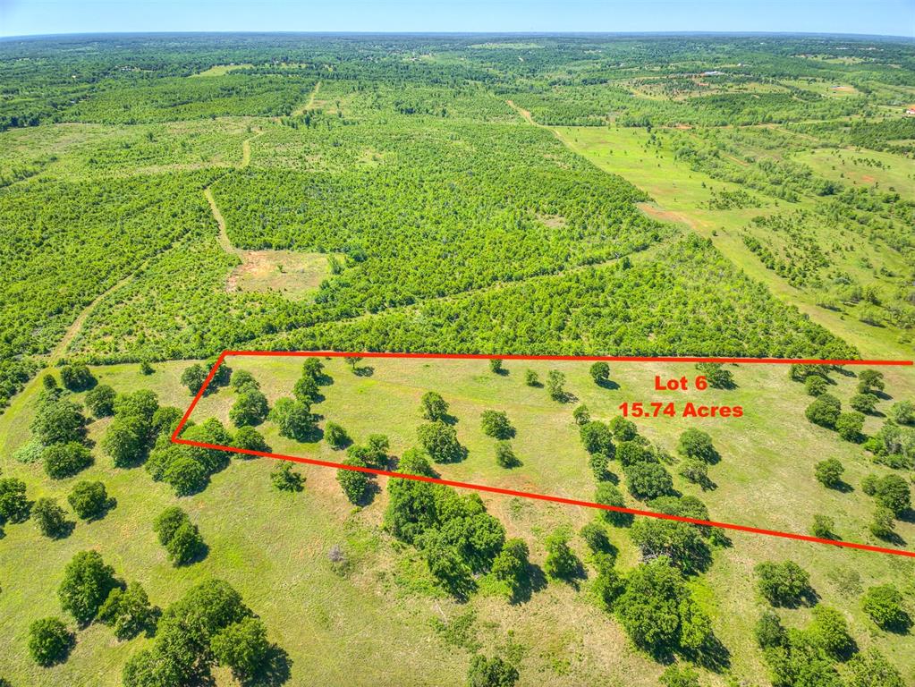 Welcome to Ridgeline Estates! Norman's newest private upscale development in East Norman at 140th and Cedar Lane Rd. Each of these 28 lots ranging in size from 10 to 20 acres have incredible character with gently rolling hills and enormous oak and pecan trees. This lot has 15.74 acres and is approximately half cleared with pastureland that was previously used for hay production.  Evenings watching sunsets and the abundant local wildlife will make lasting memories at each of these wonderful homesites. This private development won't have streets completed until December, but we are making lots available now. OEC will bring electric up all the streets at no charge and provide High Speed Fiber internet. Come take a tour and pick out your future homesite. Horses allowed. Lot prices ranging from $12,500 to $20,000 an acre.