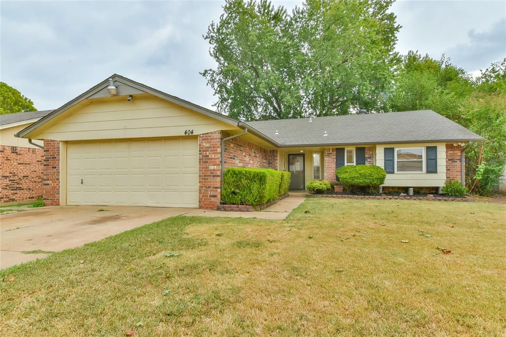 Welcome home to this charming ranch-style home featuring 3 bedrooms and 2 bathrooms, nestled in an established neighborhood with convenient access to schools, shopping, restaurants, and I-35.New roof for peace of mind.Step inside to find fresh paint throughout and professionally cleaned and sanitized carpets, creating a clean and welcoming space ready for its next owner. The spacious living room is the heart of the home, featuring a vaulted ceiling and wood-burning fireplace, beautifully anchored by built-in bookshelves on either side—adding character as well as wonderful storage.The kitchen offers ample cabinet and storage space with a dedicated laundry room conveniently located just off the kitchen. The comfortable floor plan makes everyday living easy, with direct access from the living room to the backyard.Step outside and enjoy the covered patio, perfect for morning coffee, grilling, or relaxing at the end of the day.With its classic ranch-style design, comfortable living spaces, great storage, and convenient location, this home offers a wonderful opportunity for buyers looking to make a home their own in an established neighborhood.