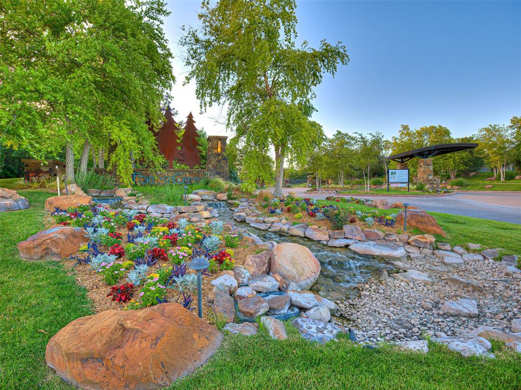 Enjoy the picturesque setting & abundant beauty from the lush, wooded countryside afforded by the exclusive gated community of Forest Creek Estates in East Edmond. The sophistication & uniqueness of this development is immediately showcased upon arrival. Extensive landscaping, large boulders & waterfalls set the tone for the rustic & modern Colorado inspired mountain scenery. The 5 acre lake & 15 acre nature preserve will inspire you to enjoy the ability to disconnect & take full advantage of the serene amenities offered in this environmentally friendly community. This land was developed & designed specifically for those who wish to create their own distinctive oasis. Located just minutes from the continuously developing I-35 corridor, the convenience achieved at this location adds to the expansive list of qualities this development offers to future residents. See attached for covenants & approved builder list. Developer will not consider other builders at this time.
