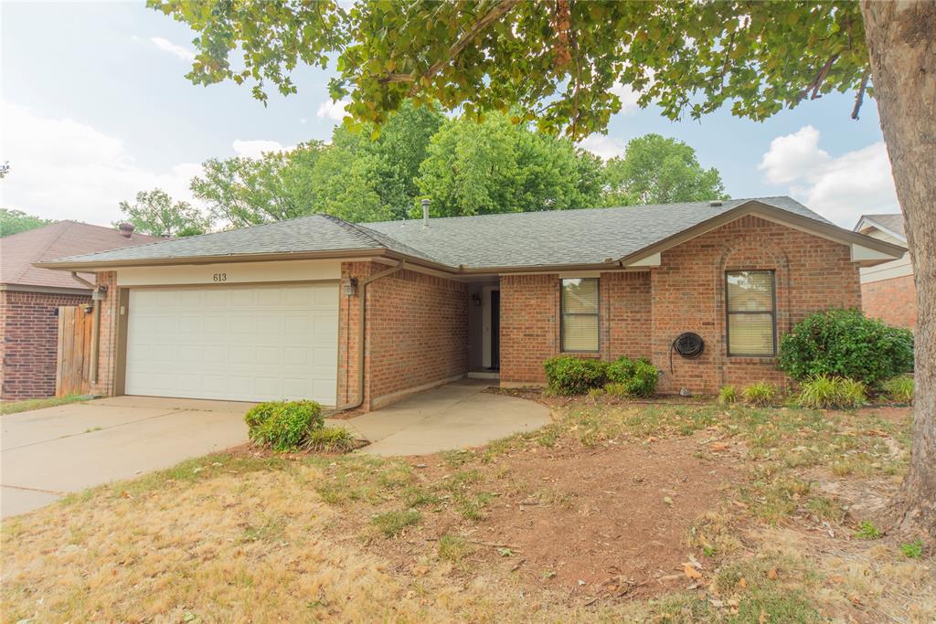 This is a great home for a family OR as an investment because of its proximity to University of Oklahoma.  The living room features a vaulted ceiling and cozy brick fireplace.  You'll enjoy the updated kitchen, brand new carpet throughout, wood look tile in the kitchen, bathrooms and entry way.  The primary bedroom is large and features a walk in closet.  Great location with easy access to transportation, shopping, entertainment and the OU.