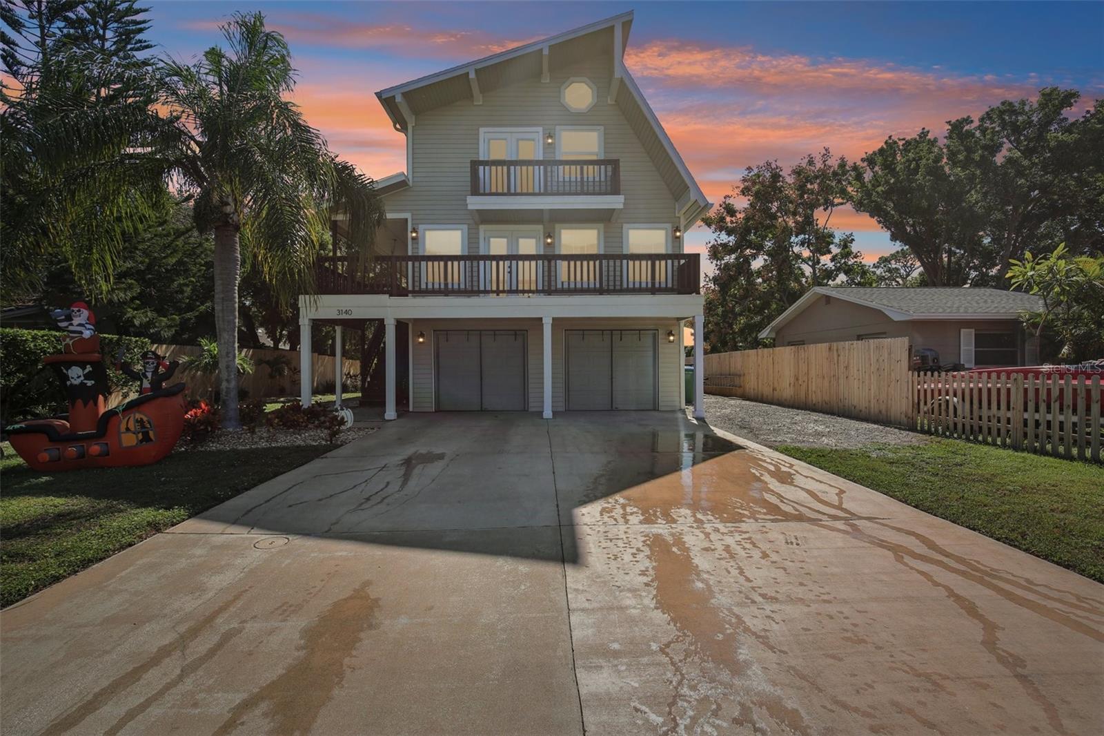 No Flood Insurance Required. Lakefront living. NO HOA. No rules. No restrictions. Updated 3-bedroom, 3.5-bath waterfront home (with a versatile mother-in-law suite, office, den) sits directly on a peaceful canal leading to one of Florida’s premier freshwater lakes. New roof (2025), new dock and seawall (2023), upgraded AC, and an expanded electrical panel ready for EV chargers. Inside, the open-concept kitchen is a showstopper, with custom cabinets, premium counters, and high-end appliances that flow effortlessly into the main dining and living room areas. Upstairs, the owners’ suite features a walk-in custom closet and a spa-inspired ensuite bath. Two additional guest rooms and an updated bath share this level, along with a full laundry room and loads of extra storage space. The mother-in-law suite downstairs has its own entrance, full bath, and laundry hook-up—perfect for guests, a home office, den, or possibly rental income. Plenty of space for boats, kayaks, skis and RVs. Nearby John Chesnut and Anderson Parks have public boat ramps, nature trails, and picnic areas. Top-rated Pinellas County schools, Honeymoon Island beaches, Downtown Dunedin, Tarpon Springs, and Tampa International Airport are just minutes away. Did we mention, No HOA. No lease restrictions. Just pure Florida lake life—freedom, fun, and relaxation all in one. Homes like this rarely come available on the water and a lifestyle this free is hard to find in Pinellas County—schedule your private showing today and see what lakefront living truly feels like. Seller will consider crypto currency offers.