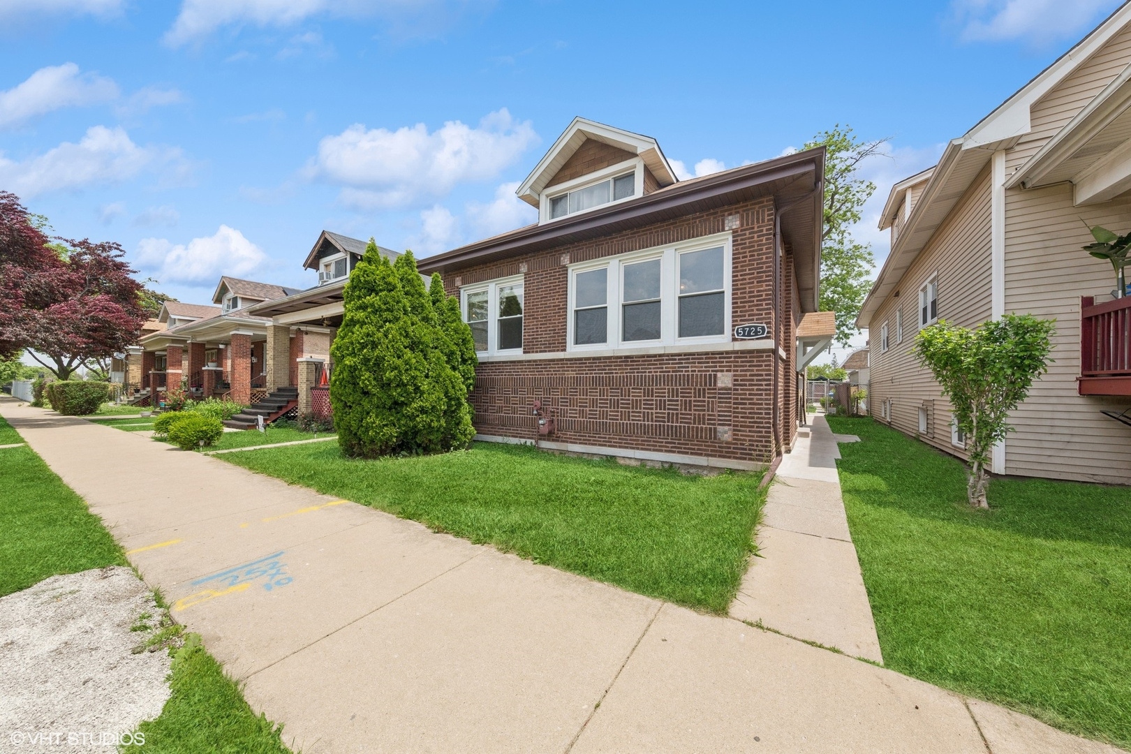 Welcome home to this beautifully updated 7-bedroom (1 Lower Grade), 2-bath brick bungalow, offering space, charm, and modern touches in one of Chicago's classic neighborhoods.    From the iconic architecture to the spacious finished basement and recent upgrades like vinyl waterproof flooring, a new concrete backyard, and a 5-year-old deck, this home offers charm, comfort, and versatility for today's lifestyle.    Perfect for a large or extended family-this one has room to grow and is priced to move!    Features you'll love:    This historic 2-story home features:    *Beautiful white kitchen cabinets    *2-year-old waterproof vinyl flooring (main level of home)    *A finished basement with family room, rough-in bath with shower in place, 2 bedrooms, sump pump, laundry area with motion lights & washer/dryer included and access to outside exterior of home    *Carpet and linoleum flooring upstairs on 2nd level of home    *5-year-old deck-perfect for entertaining    *Freshly poured concrete backyard (1 month new!)    *Updated garage fascia (2 years)    Whether you need room for your growing family or want a home that honors classic Chicago architecture-this one checks all the boxes.     Schedule your private tour today!