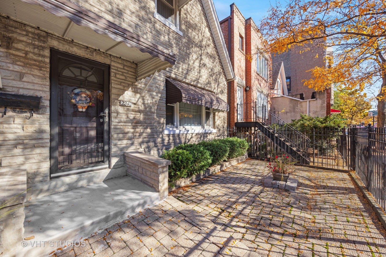 Welcome to 2242 W Taylor St, a charming single-family residence located in the heart of Chicago's Little Italy. This elegant home offers a spacious 2,000 square feet of living space, featuring three bedrooms and two bathrooms, making it perfect for comfortable, modern living.  For Investors great as a local rental right here in the Medical District of UIC  As you step inside, you'll be greeted by the warmth of beautiful hardwood floors that flow seamlessly throughout the ten well-appointed rooms. The inviting living area is highlighted by a cozy fireplace, providing a perfect spot for relaxation and gatherings. The home boasts southern exposure, ensuring every room is bathed in natural light throughout the day.  The kitchen is complete with a delightful breakfast nook where you can enjoy your morning coffee. The open layout ensures effortless flow between the kitchen, dining, and living areas, ideal for entertaining.  Convenience is at your fingertips with in-unit washer and dryer facilities, adding ease to everyday tasks. The home is equipped with 2 central air conditioning units and 2 forced air gas heat furnaces, ensuring comfort in every season.  Descend to the full basement, offering ample storage space and endless possibilities for customization to suit your needs.  This property is a true gem, combining classic charm with modern amenities. Don't miss the opportunity to make this delightful house your home. Schedule a viewing today and experience all that 2242 W Taylor St has to offer.