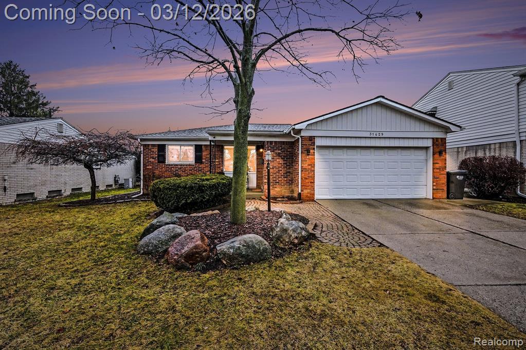 Wow! An opportunity like this does not present itself often, if ever! RENOVATED ranch home with 3 bedrooms and 1.1 bathrooms in the coveted neighborhood of Royal Meadows in Madison Heights, Lamphere schools.The home features 1,504 sq. ft. of main-level living space, with an additional 705 sq. ft. of finished space in the basement. The seamless floor plan begins with a custom mudroom garnished with updated beadboard. The formal living space flows effortlessly into the expansive open-concept kitchen, dining and family room, complete with a beautiful gas fireplace. Extend the living outdoors through the family room. A door wall provides direct access to the patio and private backyard, perfect for entertaining and outdoor fun. A privacy fence makes owning a pet and keeping family members safe, EASY!  Conveniently located close to all essential highways for easy travel, and within minutes of Royal Oak, Ferndale, Clawson, Birmingham, and Detroit. Enjoy a family-friendly neighborhood with organized community activities and several walkable parks. One of the few homes in the area with an attached garage.The refinished kitchen includes new custom cabinets with cocktail and wine storage, granite countertops, stainless steel appliances, a walk-in pantry, gas range, and contemporary wood cabinetry.The brand-new finished basement includes a built-in custom dry bar and additional room with closets that can be utilized as office space. Add an egress window and easily convert it into a fourth bedroom.Natural light pours through the beautiful windows throughout the home, complemented by recessed lighting across the entire house. Bedrooms are spacious and impeccable, each with large closets. Improvements since 2020 include a new roof(transferrable warranty), new built in cabinets and bar, new privacy fence, fully finished basement, custom trim in bedroom, new dishwasher, and new LVP flooring. New owner to service Fridge ice maker. (not used by owner) Some furniture negotiable. BATVAI