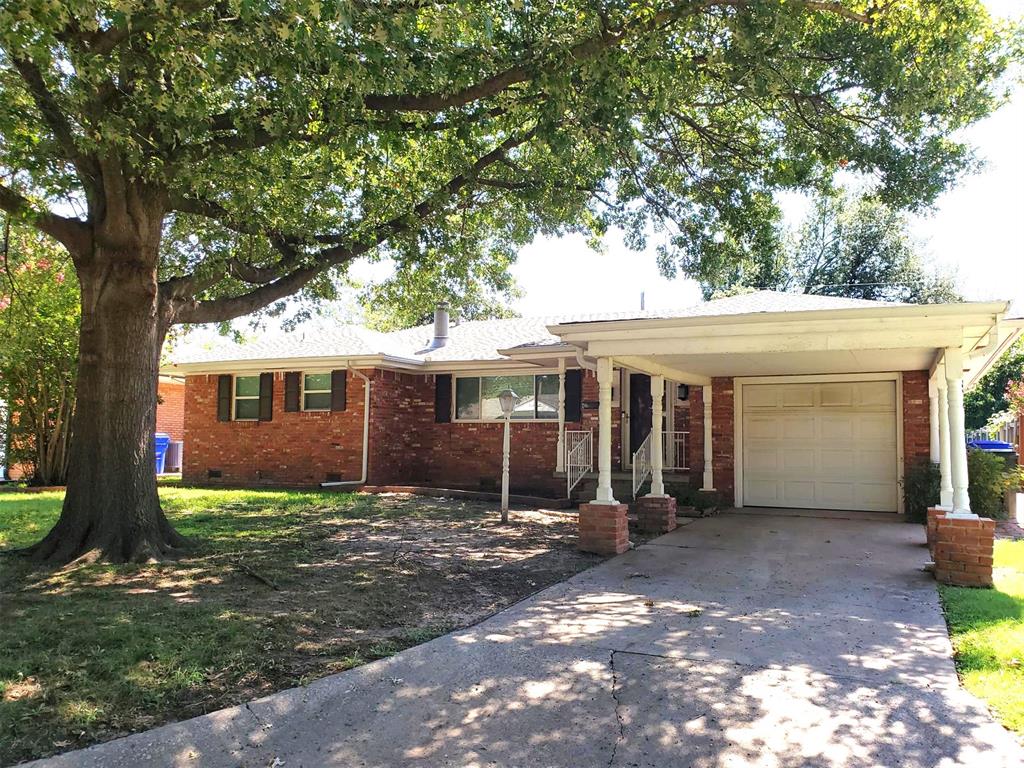 Charming Traditional Brick 3-bedroom, 2-bath home nestled in a well-established area just a short walk from the high school. This classic brick residence offers timeless appeal with hardwood floors, fireplace and a spacious, tree-shaded yard perfect for outdoor gatherings or quiet relaxation.

Enjoy the convenience of a single-car garage plus an additional carport, providing ample parking and storage options. Inside, you'll find a fully equipped kitchen ready for your culinary adventures, a cozy living space with central heat and air for year-round comfort, and an inside utility room for added functionality.
