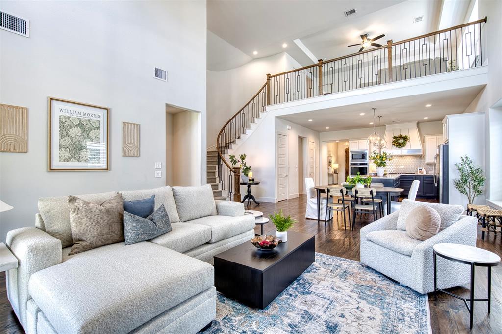 ooo PRICED BELOW $745,000 APPRAISAL VALUE ooo  2313 Hyer Place, located in Melton Ridge, was built by Shaddock Homes, Named “D Home Best” 10 years in a row.  Hardwood floors, quartz counters, stainless appliances, plantation shutters,  stunning staircase and designer lighting create a luxurious yet comfortable home.  Gorgeous first floor primary suite, study with french doors, and first floor bedroom perfect for Mother-in-Law suite or playroom. Enjoy exceptional amenities in Stonebridge Ranch including pickleball & tennis courts, aquatic club & beach clubs, pools, parks, playgrounds and more are included in your HOA dues. Convenient to Historic Downtown McKinney, Downtown Dallas, DFW Airport, Love Field, Legacy West & nearby golf. The City of McKinney maintains 80 miles of hike and bike trails and almost 3,000 acres of parks & open spaces across the city. Golf enthusiasts have several golf club membership options close by with Stonebridge Country Club, Eldorado and TPC Craig Ranch, home of the 2025 Byron Nelson Tournament. Grocery shopping is an enjoyable experience at very nearby H-E-B  or head to Chestnut Square on Saturday mornings for coffee & shopping at the McKinney Farmers Market, one of the top farmer’s markets in Texas. Want to work close to home? McKinney has major employers Raytheon Intelligence & Space, Globe Life, Independent Financial, Encore Wire, Amazon and nearby hospitals Medical City, Texas Health Presbyterian Hospital, Children's Medical Center, and Baylor Scott & White. DFW International Airport & Love Field are just 30-40 minutes away. Experience 3D virtual tour.