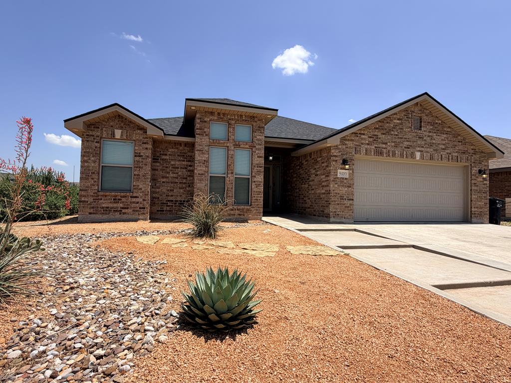 Beautiful 4-bedroom, 2-bath on a huge corner lot! True pride of ownership. Sequestered master offers separate tub & shower, plus dual closets & sinks. The xeriscaped front and backyard provide low-maintenance beauty, while the covered patio and separate dog run are a bonus. Included fire-pit and a separate mulched area perfect for a playground. Water softener/RO included, washer, & dryer included. Chairs around fire pit included as well. $5,000 closing costs offered!