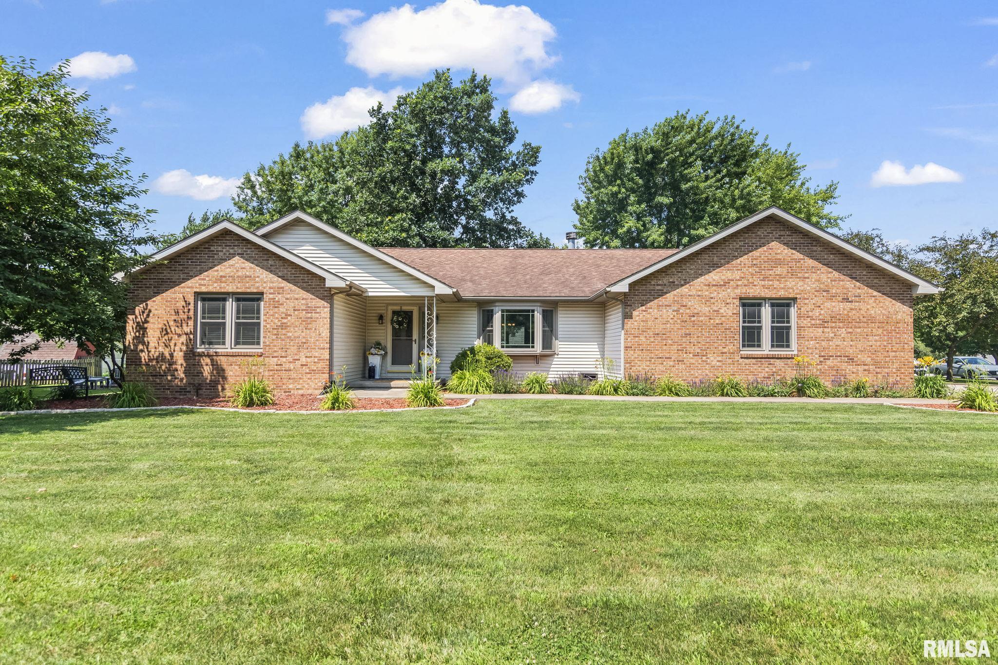 Welcome home to this well-maintained 3 bed, 2 bath brick ranch on a spacious corner lot in Athens! Thoughtfully updated and pre-inspected with repairs already completed, this move-in ready gem checks all the boxes for comfort, peace of mind, and easy living. Updates include new windows, HVAC, A/C, fresh carpet, central vacuum, and a sleek TSR-coated garage floor. Step outside to enjoy a cozy fire pit, beautifully landscaped stone-edged flower beds, and a newer shed for extra storage. Whether you're hosting on the back deck or unwinding in your private yard, this home blends function and charm. The two-car garage and one-level layout make daily life a breeze. Perfect for someone looking for a strong start or retirees seeking simplicity without sacrifice. Don’t miss this chance to own a solid, stylish home in a welcoming small-town community—schedule your tour today!