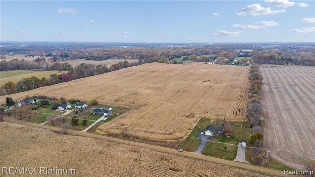 Attention all Farmers! Highly desired agricultural 62.5 acres in prime location. Of the 62.5 acres, nearly all are being tilled.  This property runs from Britton Rd to Lehring Rd with road frontage on both.  Rare opportunity to farm such a great piece of land, build your dream home or turn to seed and ranch.  2025 farming rights & crops are reserved for farming operation currently under contract.  Zoned Agricultural.  Please call and get permission before walking property as it may be in use or hunted.