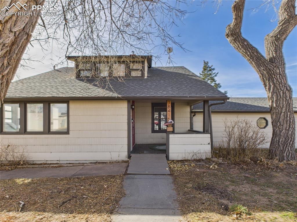Welcome to a piece of history! This home mixes architecture from the early 1900’s, (built just two years before the famous Titanic) and tons of possibilities. Few things 116 years old are still standing sturdy and strong but this home has not wavered! With a large lot,fully fenced with a storage building and plenty of room. This beauty is one of the largest homes in the area with room to still build.Features like an extra living/recreation space, built in storage, multi level layout and room for customization, the home provides charm and comfort, and the perfect town living. This amazing neighborhood offers summer concerts, farmers markets, and so much more! The historic town of Peyton has many shops and post office within walking distance. Take the opportunity to own a piece of history with a home that offers a lot of love!