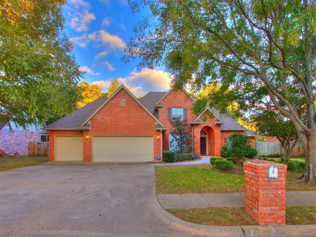 Beautifully maintained 4 bedroom, 3 and a half bath home in one of Edmond’s most desirable neighborhoods! Located within the top-rated Edmond school district, this home offers an inviting  floor plan with spacious living areas, a gourmet kitchen, and plenty of natural light throughout. The primary suite is a true retreat with a spa like bath and generous walk in closet. Enjoy peaceful mornings and relaxing evenings in the backyard which is a park like setting filled with mature trees offering privacy and tranquility rarely found in the city. Convenient to shopping, dining, and major highways this home is a must see!