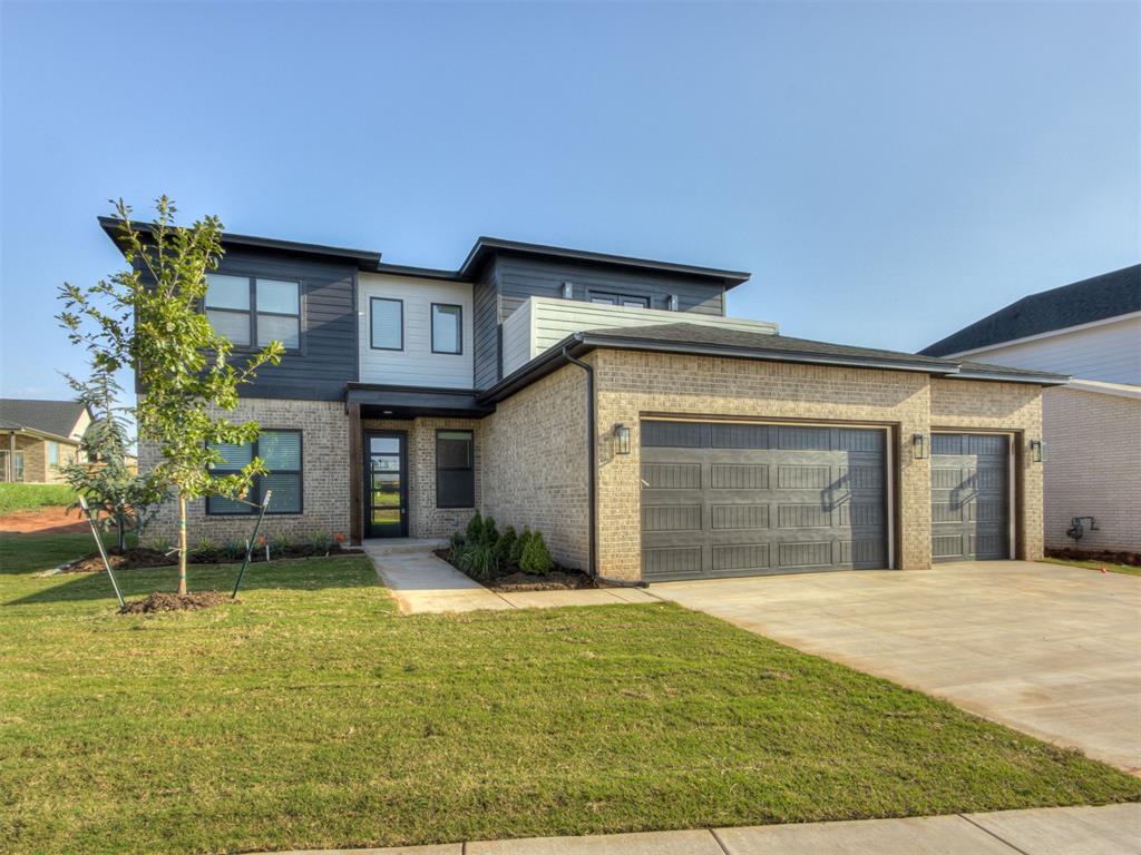 Looking for a huge living space like they built in the 70’s? Loads of natural light, the coolest Jr Suite taking up the whole upstairs featuring a Juliette balcony + luxurious bath & closet + bonus space & a full fence! Welcome to Echo Park, a new community at NW 150th & MacArthur minutes from the best hospitals, dining and shopping the metro has to offer as well as in the Deer Creek school district. Urban Nest Homes builds to the highest standards of quality, with an engineered post-tension foundation, a 96% efficient HVAC system with a whole-home air filtration upgrade and an exterior fresh air intake, tankless water heater, extra insulation, Hardie siding and trim, upgraded windows, premium plumbing and light fixtures and so much more! Echo Park will have a playground, basketball court, swimming pool, clubhouse, and walking trail. 1 Year Builder Warranty provided!