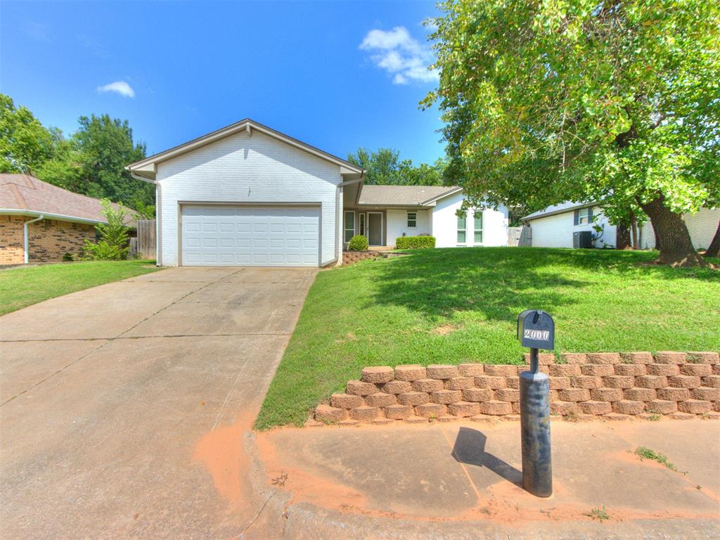 The attractive curb appeal will draw you in.  You must see this delightful move-in ready home conveniently located in the heart of Edmond. Ideal for a starter or investment property. Gorgeous wood-look tile highlights the living room that opens to the dining and kitchen, perfect for entertaining friends and family.  The primary bedroom with full bath and walk-in closet has new carpet! Two additional bedrooms, also with new carpet, offer plenty of space for family, guests or a home office.  Stroll outdoors to a spacious backyard and patio, ideal for relaxing, and a perfect playground for the kiddos or your fur babies.  Granite countertops in Kitchen and bathrooms.  All windows were replaced in 2020, roof replaced in 2019, oven and dishwasher replaced within the last three years. Conveniently located with easy access to shopping, schools, pharmacies, restaurants and anything else Edmond has to offer. Don't miss this opportunity!