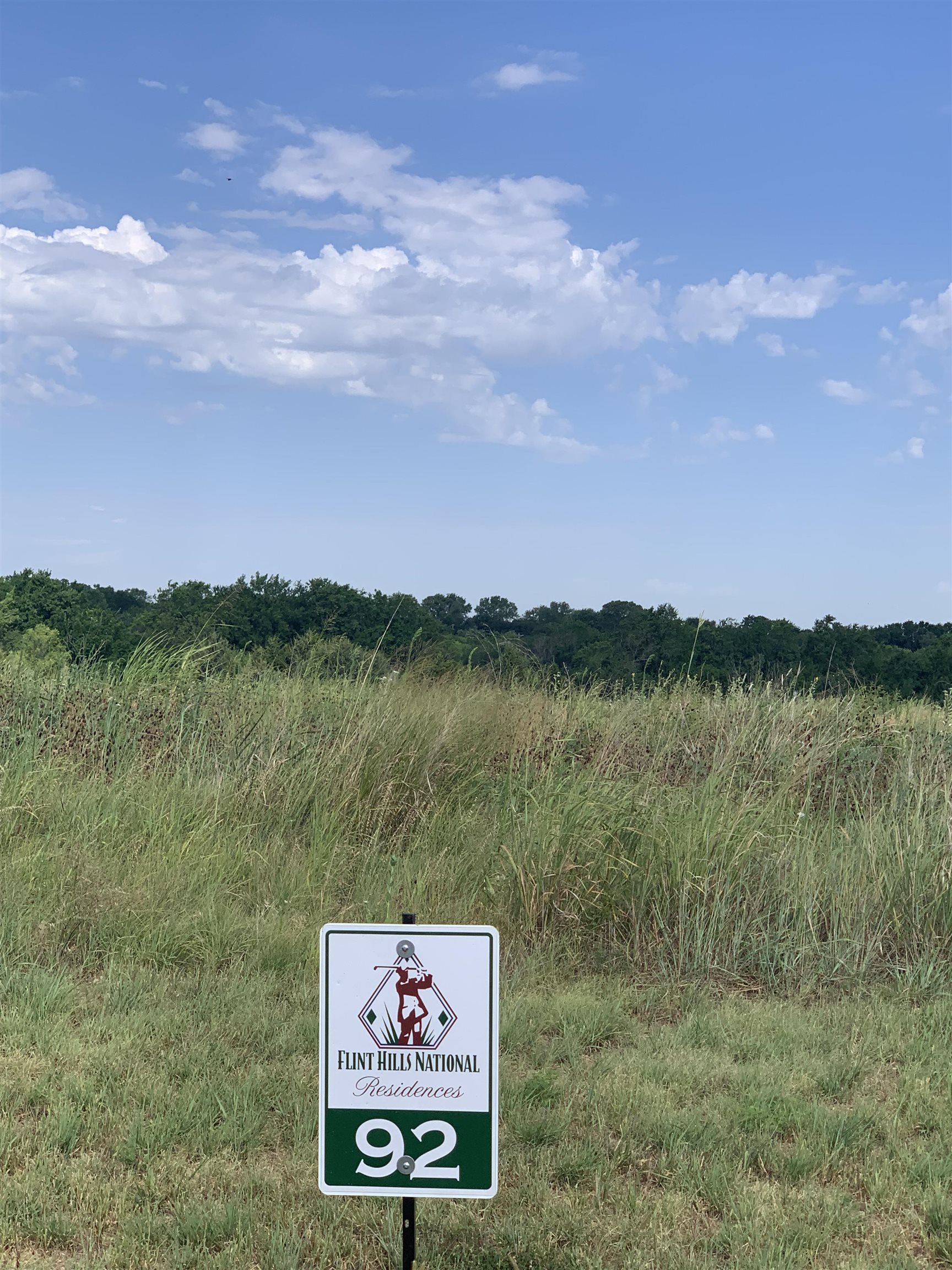 Fantastic 1 acre lot backing to golf course in the beautiful and gated Flint Hills National Residences community. Incredible development, unlike any other in the Wichita area. Adjacent to the nationally recognized Flint Hills National Golf Club. Minimum main floor SF of homes in this phase is 2,500SF.