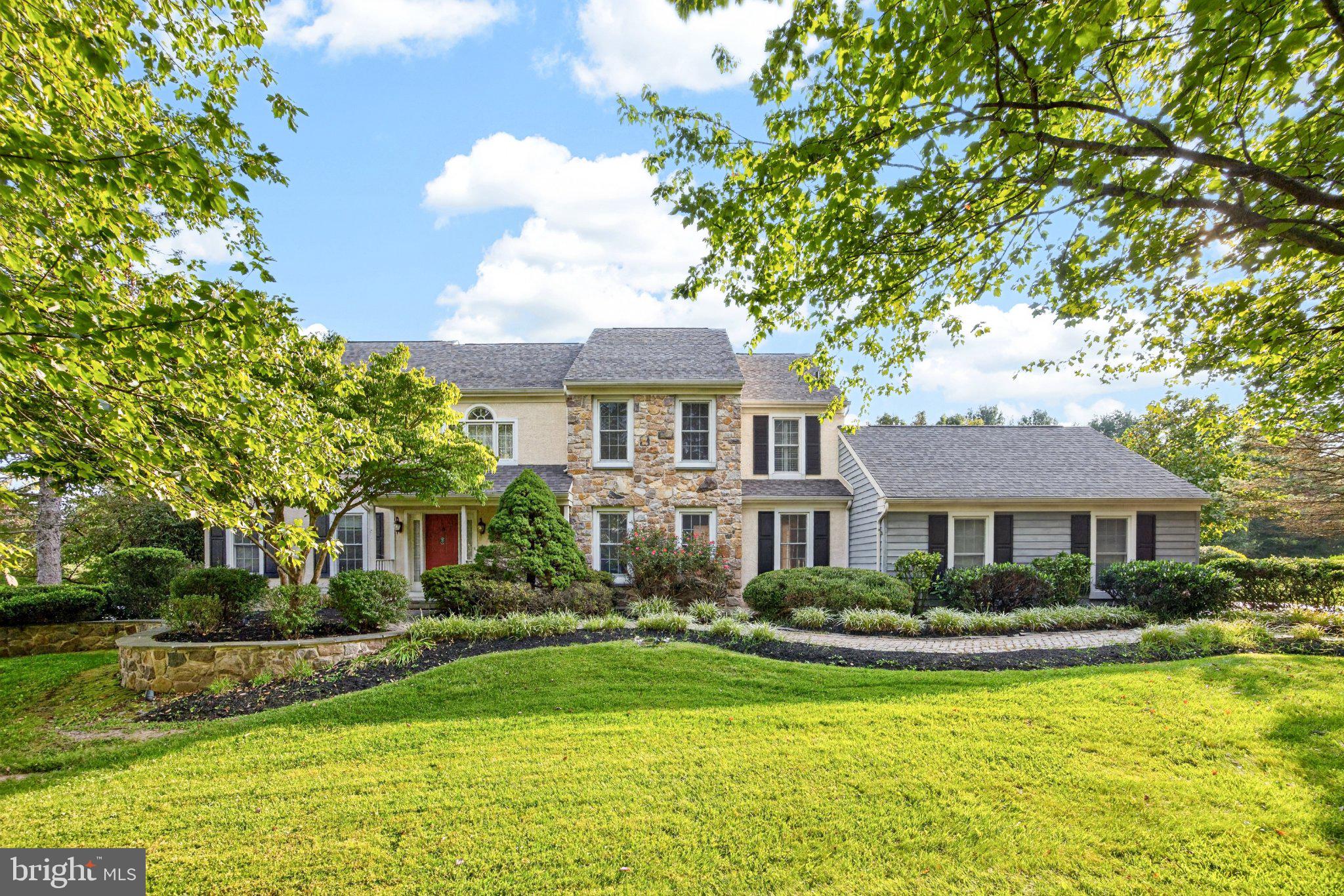 Welcome to 375 Country Lane in Phoenixville, located in the peaceful, single-family residential community of Sunwood Farms in the rolling hills of Schuylkill township in Chester County.  Sunwood Farms is comprised of approximately 90 distinctive custom-built single-family residences, originally designed and built by premier Main Line custom builders, including B.J. Drueding, Pohlig, Vaughan and a few others. Just like the Street’s name you’ll experience true Country Vibe here, Developed and maintained to preserve a scenic, rustic countryside aesthetic with lush greenery, flat open yards, and mature trees. With boasting Neighborhood charm with sidewalks and an active, close-knit community feel that has previously earned "Best Neighborhood" recognition.  This 4-bedroom 2 full and 2 bath home can offer multi-generational living with a finished basement and many unique amenities to offer like a whole house generator, Elevator to the second-floor Main bedroom, Cedar closets, vaulted ceilings, exterior sprinklered system, unique floor plan and so much more.   The formal Vaulted entry with solid wood floors is welcoming with bright light and a unique floor plan leading into a formal living room, large office, dining room and kitchen with a walk out deck. The second floor has large expansive rooms with closets and an immensely large main bedroom with 2 Walkin in closets and space to redesign a bath to your liking.  The large basement is mostly finished with a 4th bath, cedar closet, and an oversized separate room for all your storage needs.  Siting on an established wooded flat lot with natural field stone walls, one can vision an expansive exterior landscape retreat with a pool creating a new tranquil retreat.  Conveniently located Just 10 minutes from downtown Phoenixville’s award-winning restaurants and breweries, Walking trails and much more. Additionally close to conveniences like Wegmans and Trader Joe's and Close proximity to King of Prussia Mall and Gateway Shopping Center. Minutes away from Valley Forge National Historical Park and the Schuylkill River Trail. Easy access to major routes including the PA Turnpike, 76, 422, 29, 23, and 252, and roughly 15 to 20 minutes from the Paoli train station.  375 Country Lane has been lovingly cared for the last 20 years by the same family and is waiting for you to call this yours. Easy to Come Visit and See for yourself.