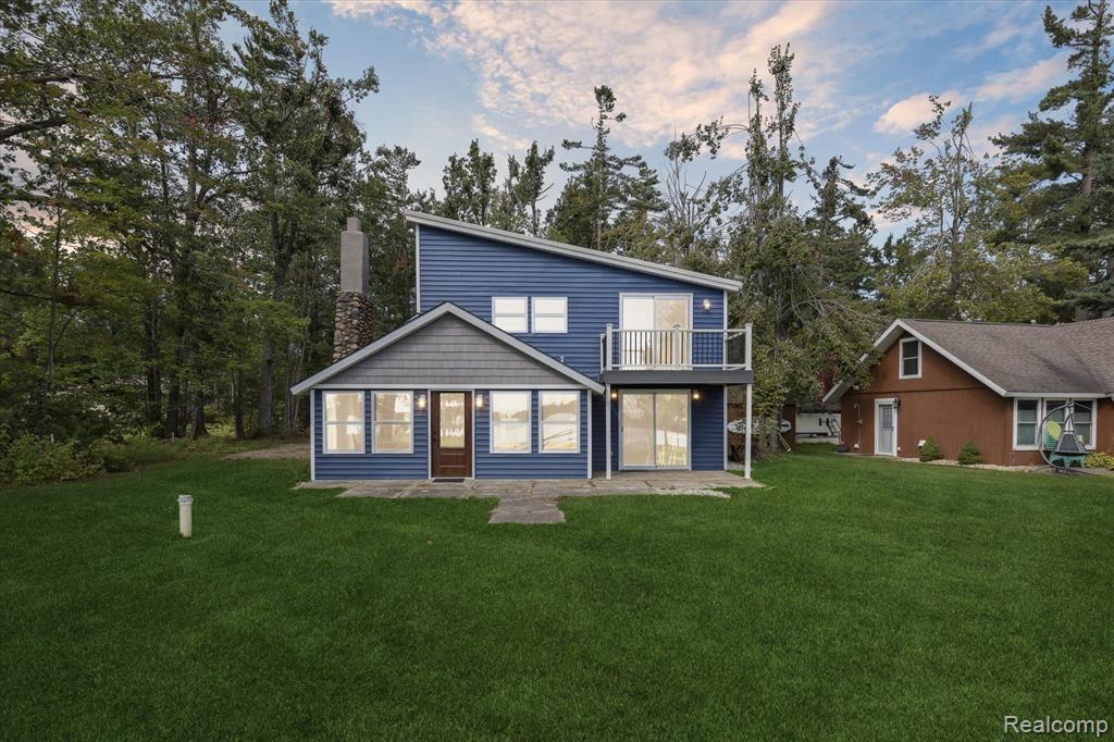 Welcome to your very own lakefront retreat! Completely remodeled in 2023, this home is where modern style meets the timeless beauty of waterfront living. With just over 2,000 square feet, the open floor plan is bright and inviting—perfect for gathering with family and friends or simply soaking in the peaceful views.

Three spacious bedrooms and two full bathrooms offer comfort and privacy, while the fully furnished interior makes moving in a breeze. Every detail has been thoughtfully designed so you can immediately start enjoying life on the water.

Step outside and imagine mornings with coffee on the deck, afternoons spent cruising from your private boat dock, and evenings enjoying the bonfire by the lake. In the winter, the attached garage provides plenty of room for all your snow gear, especially built in mudroom which is great for changing and not tracking wet gear in the home making this the perfect year-round getaway.

Whether you’re dreaming of summer days on the boat or cozy nights by the fire after a day on the snowmobiles, this property offers the best of both worlds—a home where every season feels like a vacation.

Updates include new septic field (2022) 
Furnace, A/C and ductwork (2022) 
50 Gal Hot water heater (2022) 
New lower level asphalt roof (2025 )
New Windows and doors (2022/23) 
and so many more!!!! this home is a complete remodel and comes fully furnished including the new 80' long rolling dock!!