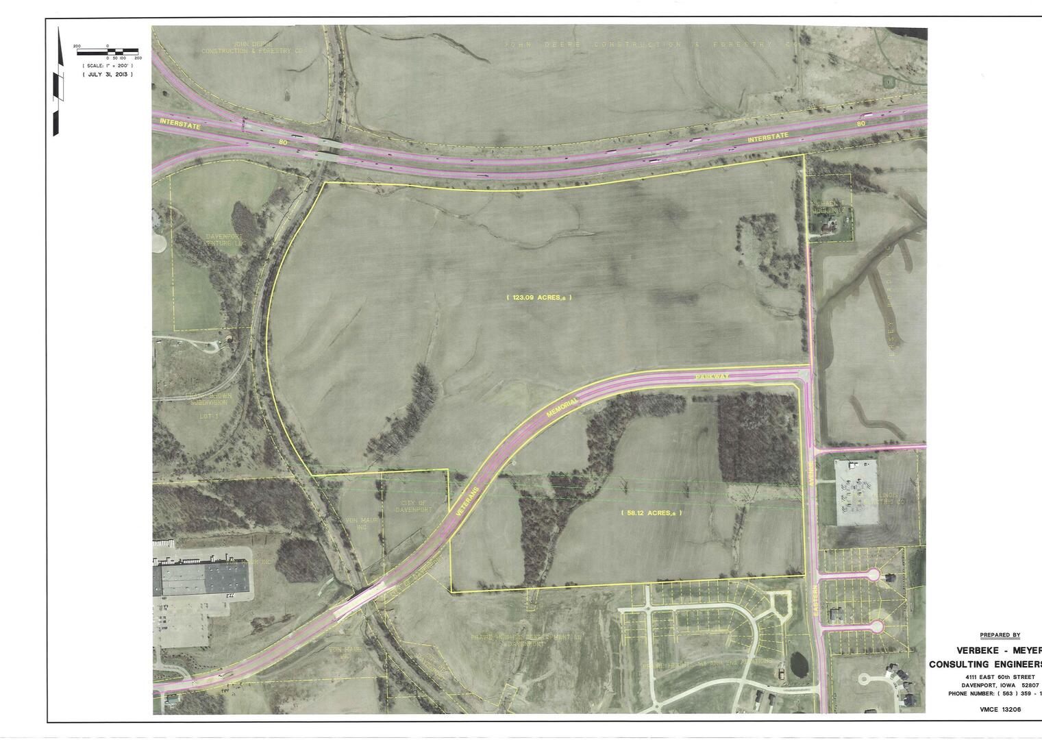 181 +/- of commercial/light industrial land available. Great Interstate exposure. Future use zoning C-O. Water/Sewer will need to be extended to property. Gas/Electric is located near property. Owner is willing to subdivide to a minimum size of 25 Acres price to be determined based upon location.
