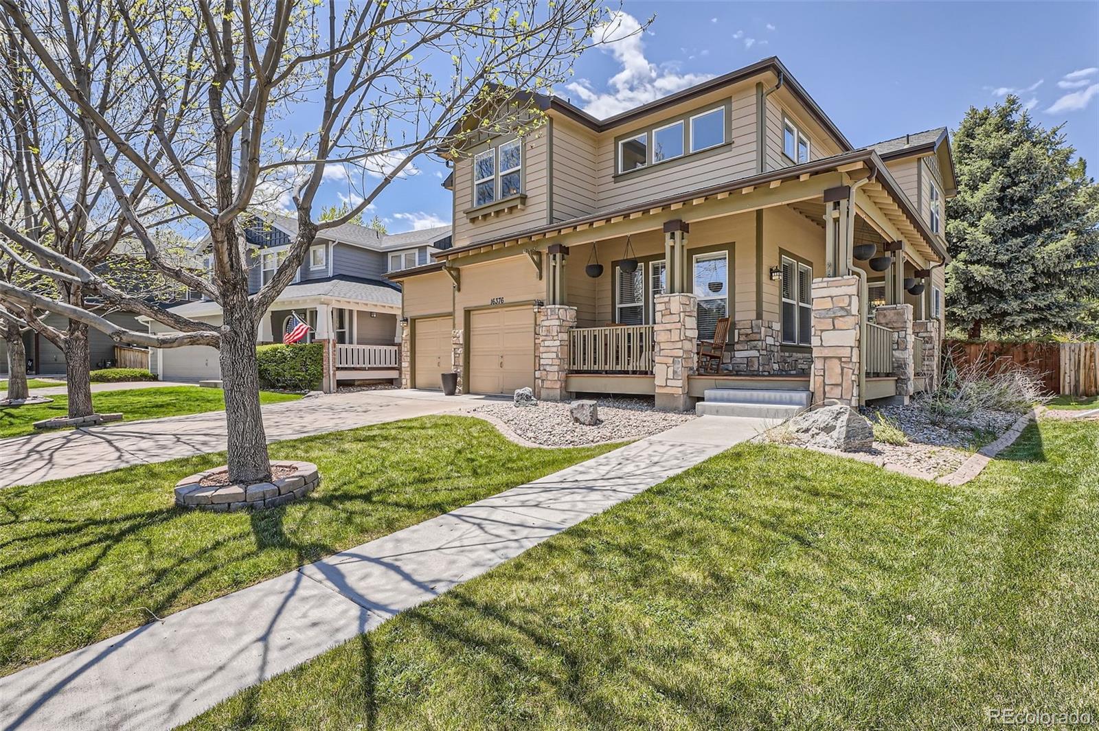 Quick Possession - Amazing Bradbury Ranch 2-story is located on a spacious lot and features 4 bedrooms (3 Upper / 1 Conforming Basement), 3.5 baths, living room, family room, kitchen, dining room, loft, finished basement (rec room, utility room, bedroom, bath) and 2 car garage.

Some of the more recent upgrades include a full renovation of master bath (July 2024); full landscape remodel (2022) minus the patio and walkways; new carpeting installed upstairs and stairs (2023); Interior paint (2022); all new kitchen aid appliances (2023).

The finished basement is perfect for guests or that teen wanting their own space. The many windows allow the natural light to cascade in - bright and cheerful.  It is easy to picture yourself calling this one home. Relax after a long day on the rear patio or people watch from the wrap around front porch. Close to dining, shopping, entertainment and other amenities. Just a quick walk to the community park and pool. Don’t wait – Welcome Home!