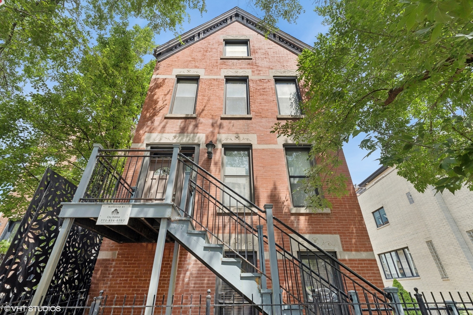 Available 8/1! Welcome to this beautifully updated 1bd/1ba located on a quiet, tree-lined street in the heart of Bucktown. This inviting home features an open-concept living and dining space, hardwood floors throughout, and great natural light.  The updated kitchen offers ample cabinet space and stainless steel appliances. Generously sized bedroom with great closet space. The bathroom has been tastefully updated with modern finishes. Enjoy the convenience of central heat and air, in-unit laundry, and easy street parking. Large patio exclusive to the unit plus two additional outdoor areas and courtyard with beautiful green space! Additional storage cage included. Just steps to Holstein Park, the 606 Trail, local shops, restaurants, and public transit, including the Damen Blue Line and quick access to the Kennedy Expressway. Dogs considered on a case-by-case basis. Don't miss this opportunity to live in one of Chicago's most desirable neighborhoods! Landlord requires: 700+ credit score, 3x mo income or cosigners considered. Admin non-ref $400, pet non-ref $400.