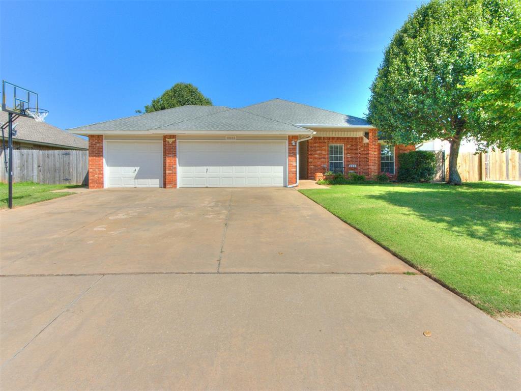 **Assumable VA loan at 3.125%**
Ask your lender about Cleveland County Down Payment Assistance Options!

This beautifully updated 4 bed, 2 bath home in East Moore is move-in ready and full of charm! Located in the sought-after Moore School District and just minutes from Tinker Air Force Base, it's ideal for families or military personnel.

Inside, enjoy a spacious layout with modern finishes throughout including updated flooring, new paint and a new water heater. The kitchen features an upgraded gas range, plenty of counter space and a reverse osmosis water filter.  The primary bedroom has plenty of space with a fully renovated ensuite bathroom with large walk in closets and double vanity.

The 3-car garage features an epoxied floor and a walk-in storm shelter for added safety and peace of mind. Step outside to a fully landscaped backyard with a fire pit, garden area, and storage shed—perfect for relaxing or entertaining.

Seller will include the refrigerator, washer and dryer with acceptable offer!

Don’t miss this well-maintained home in a prime location—schedule your showing today!